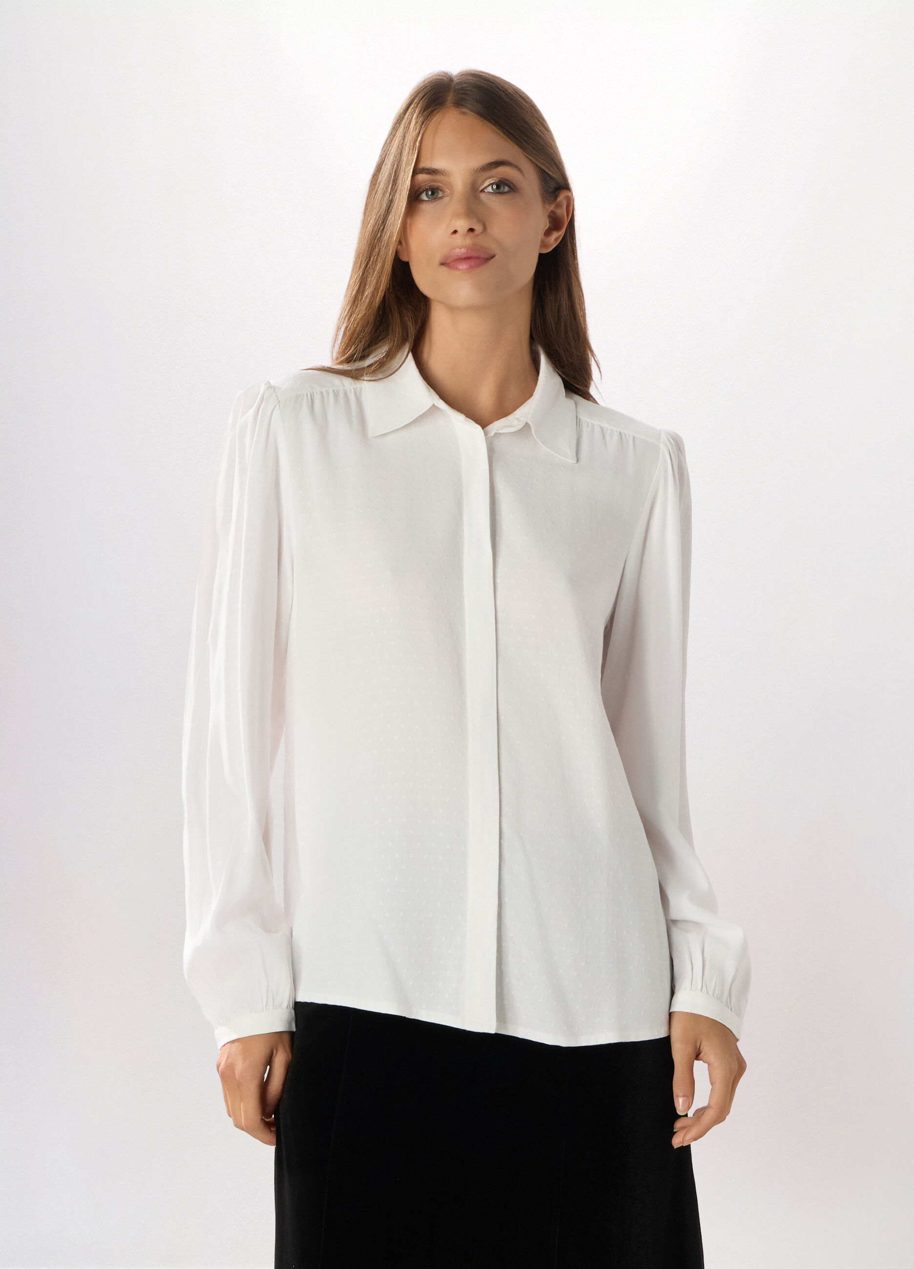 Camicia in pura viscosa donna_0