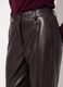 Pantalone balloon in ecopelle donna_2