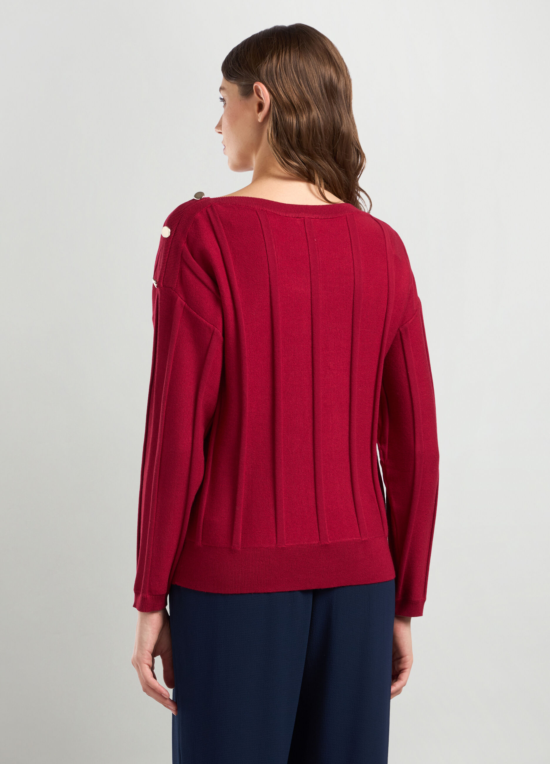 Pullover misto viscosa donna_1