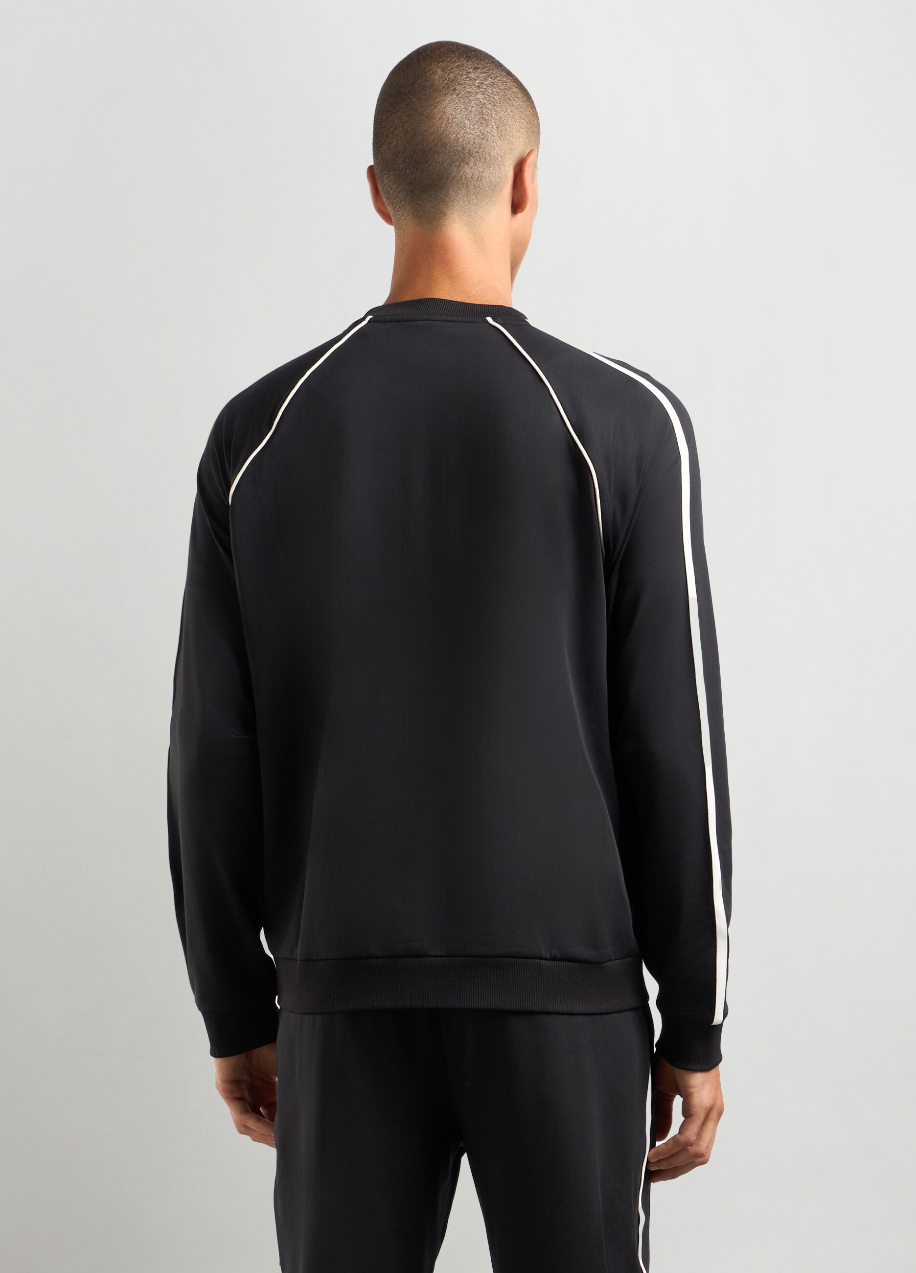 Felpa fitness full zip uomo_1