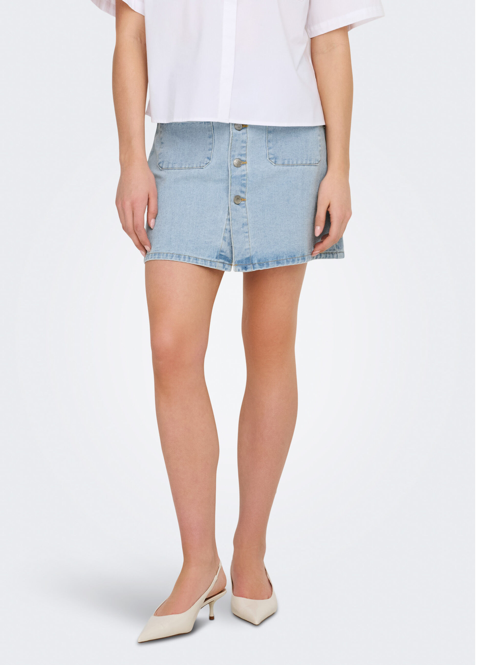 Minigonna in jeans_0