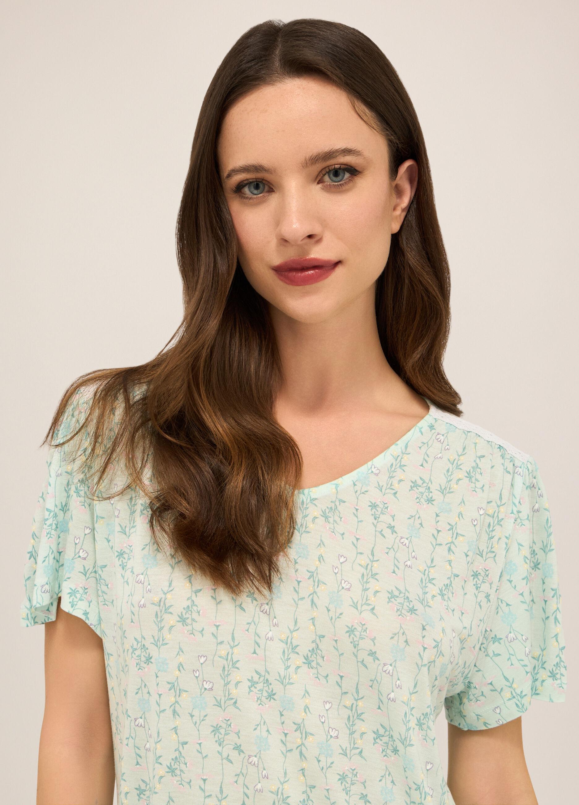 Set pigiama in pura viscosa donna_2