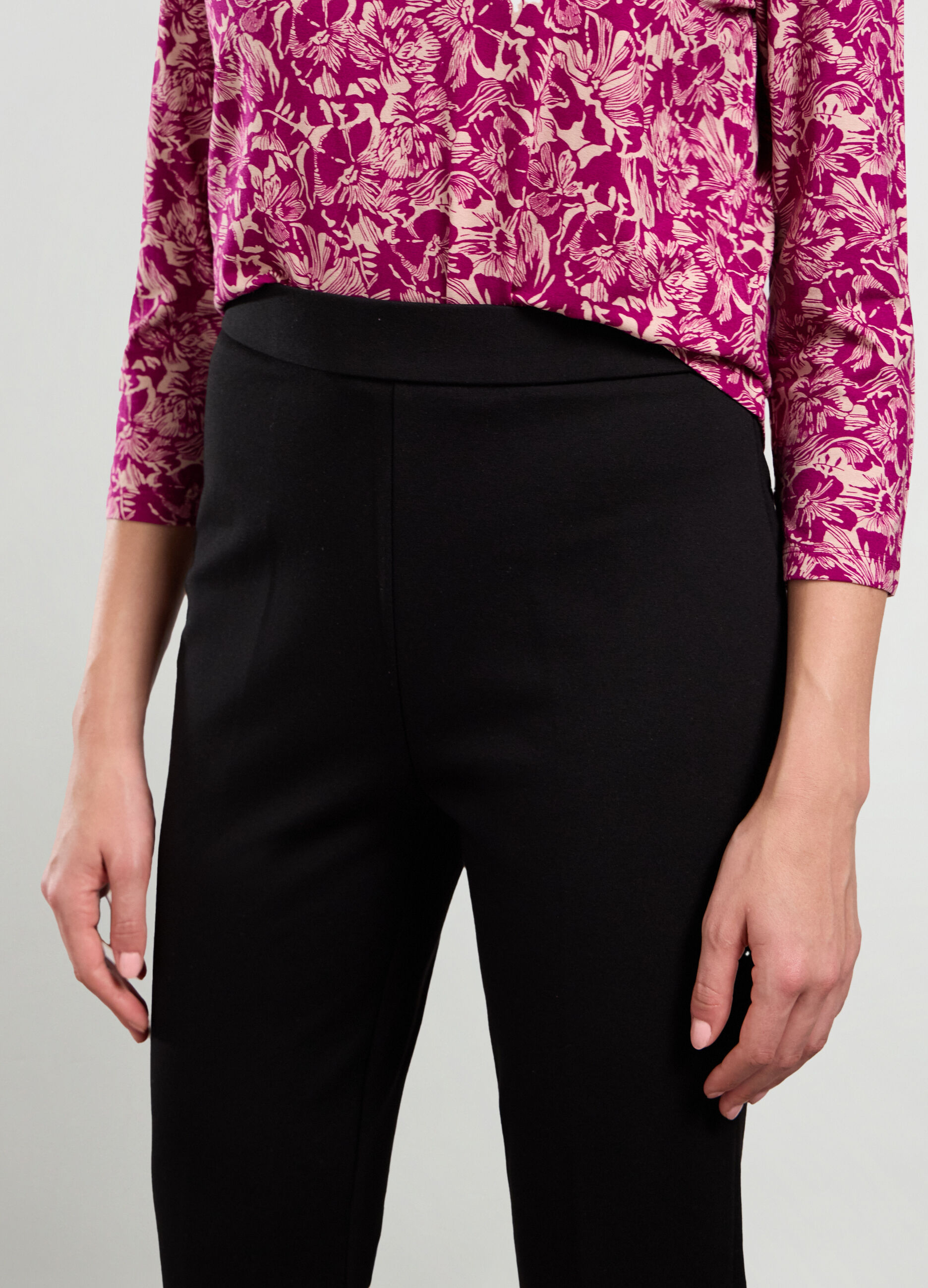 Pantaloni in punto Milano donna_2