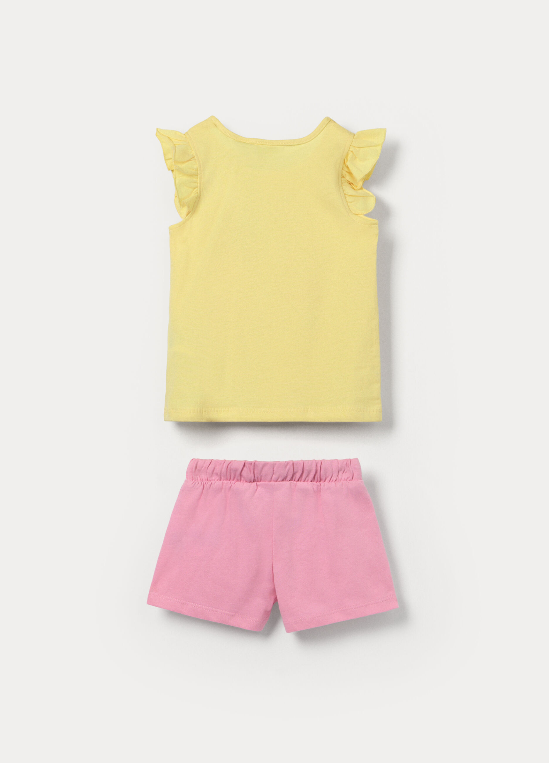 Jogging set in jersey di puro cotone bimba_1