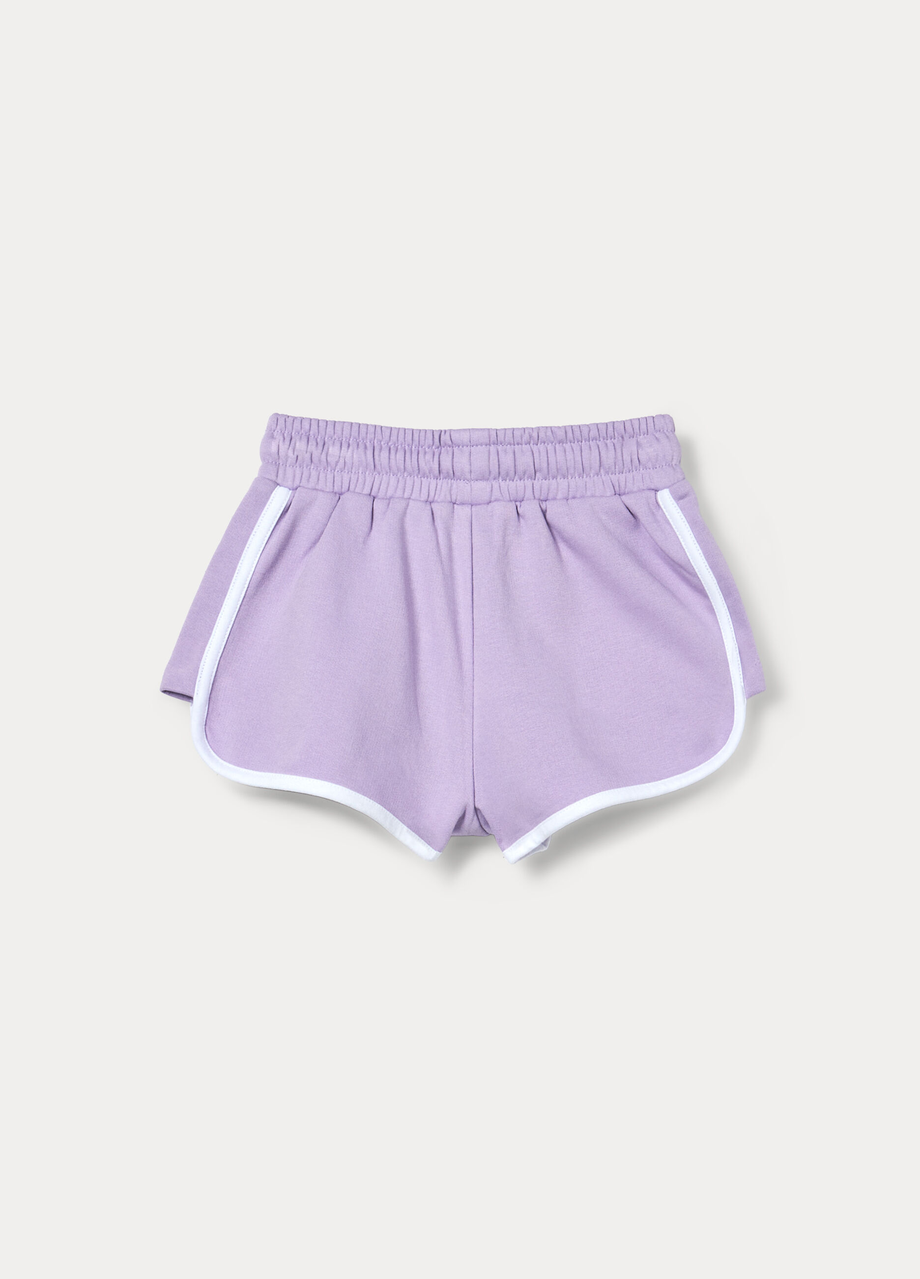 Shorts Disney in french terry misto cotone bambina_1
