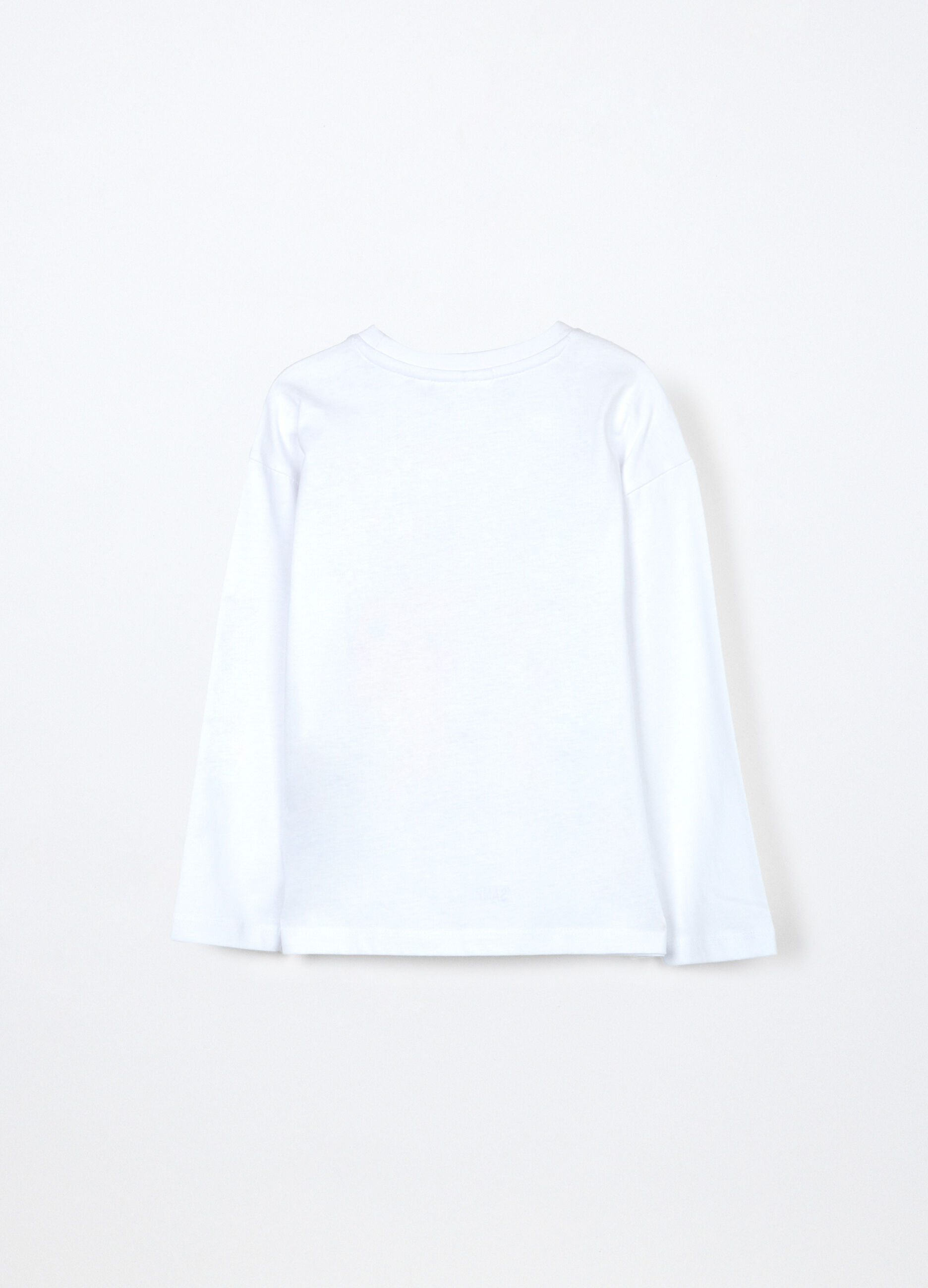 T-shirt in jersey di puro cotone bambino_1