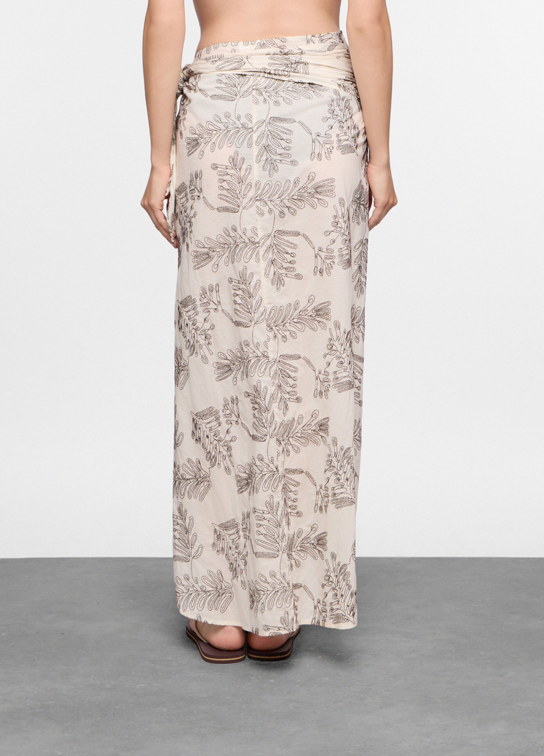 Pareo in puro cotone donna