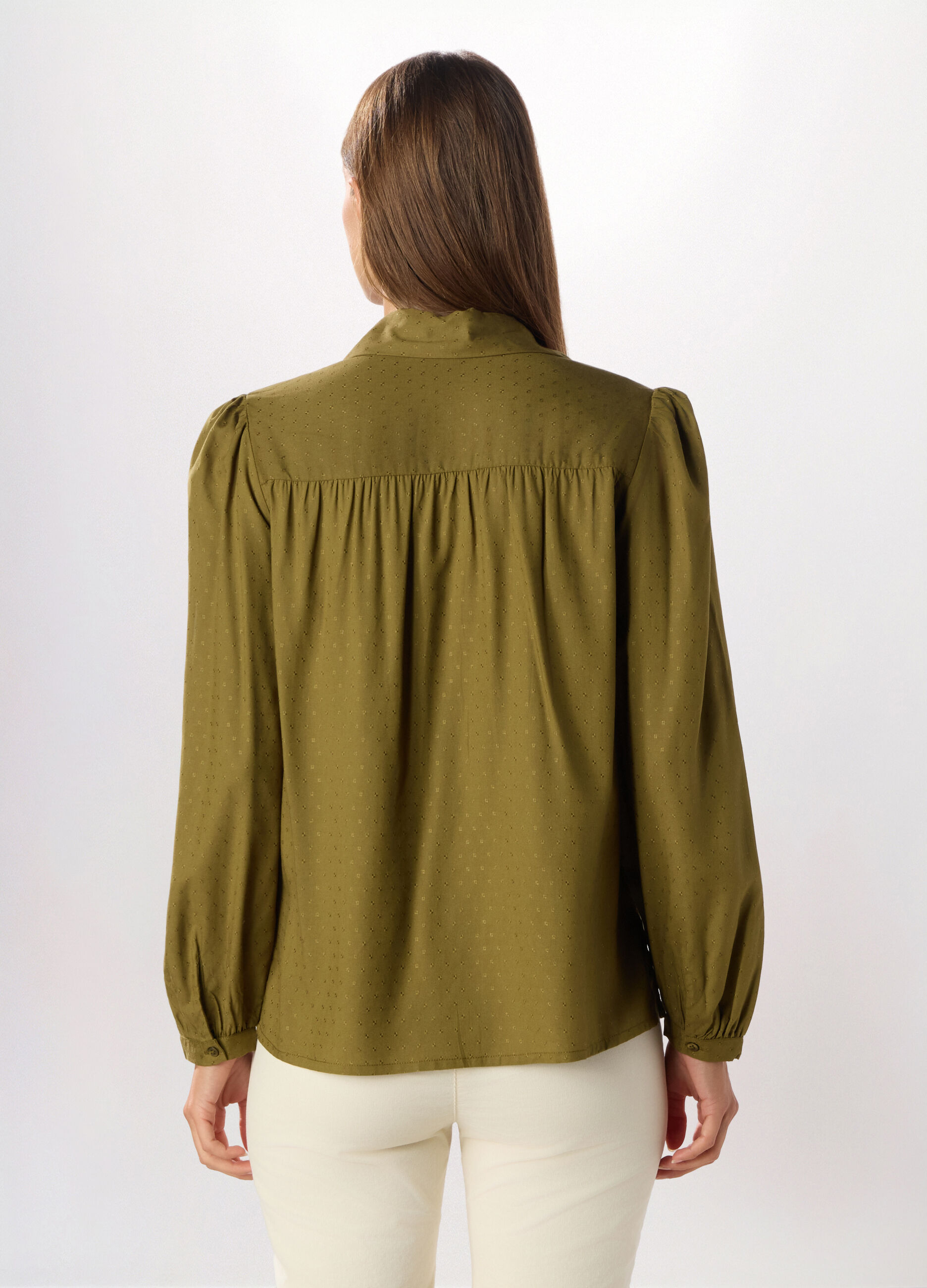 Camicia in pura viscosa donna_1