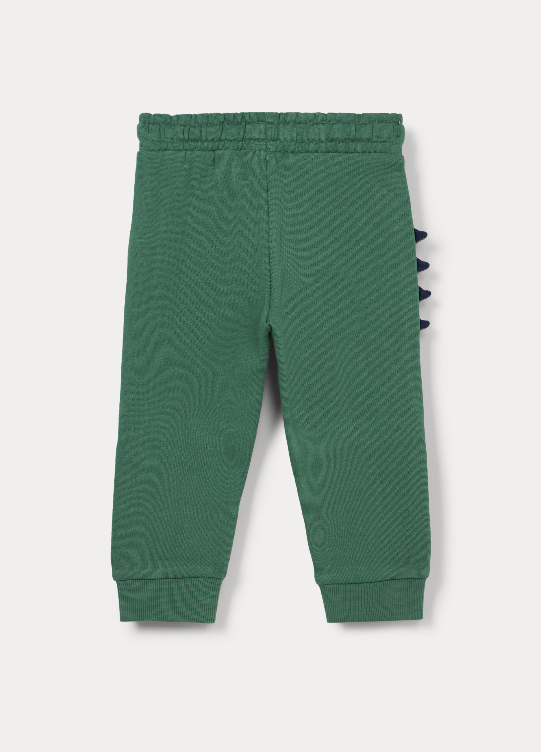Jogger in french terry di puro cotone bimbo_1