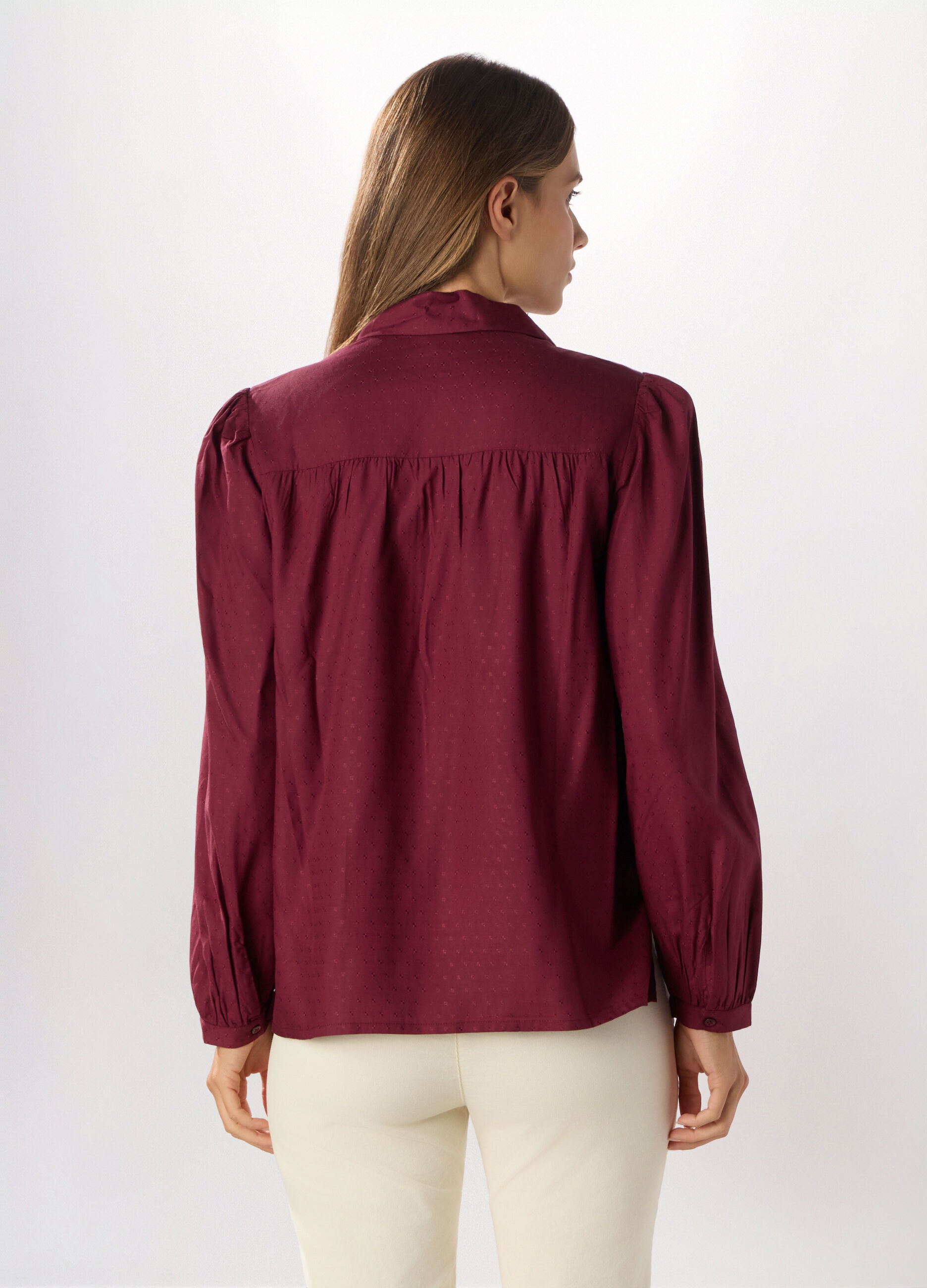 Camicia in pura viscosa donna_1