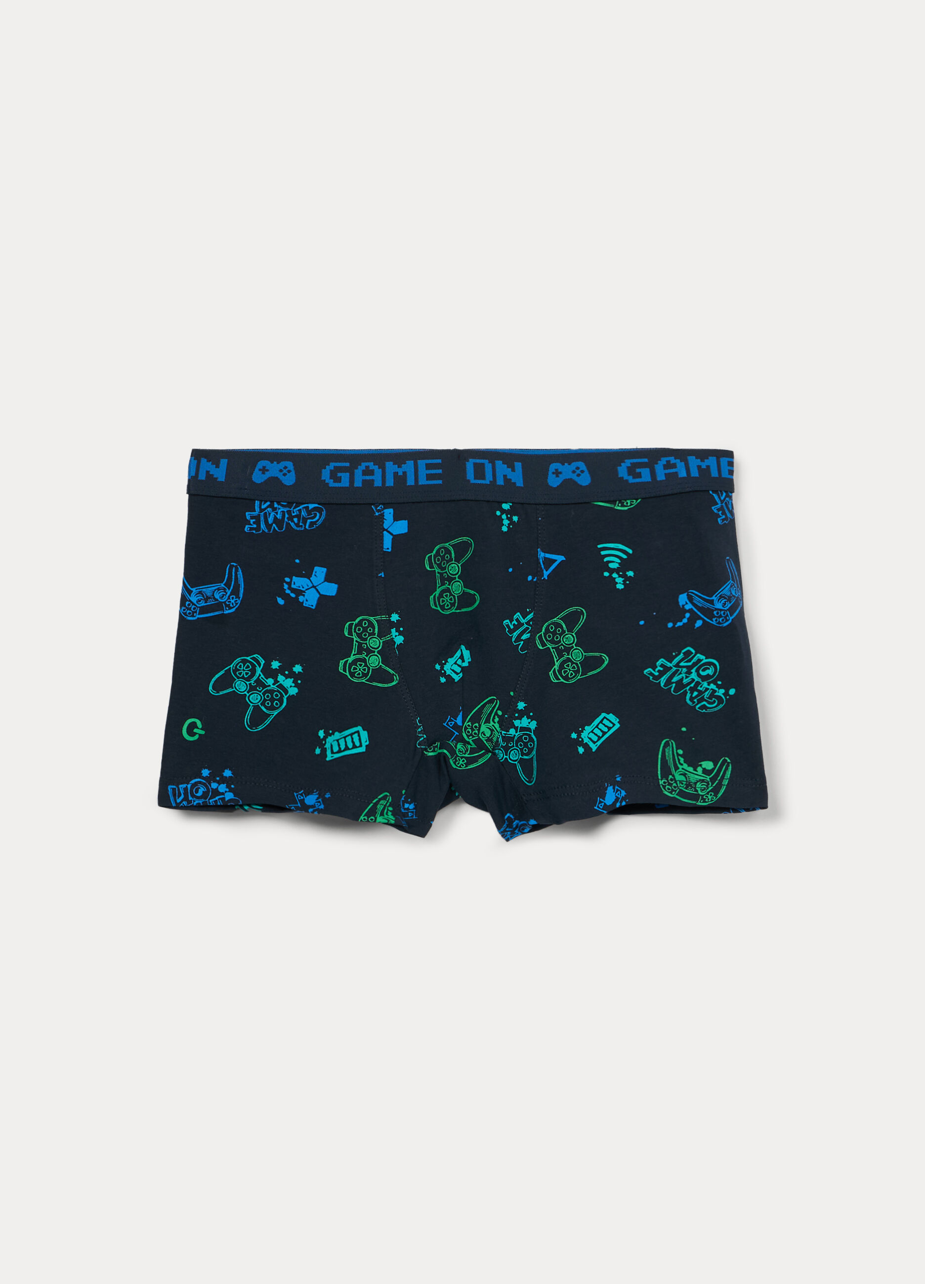 Boxer in jersey di cotone stretch ragazzo_0