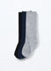 Pack 3 calze lunghe misto cotone bambino_0