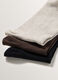 3 pack calze corte in cotone stretch uomo_1