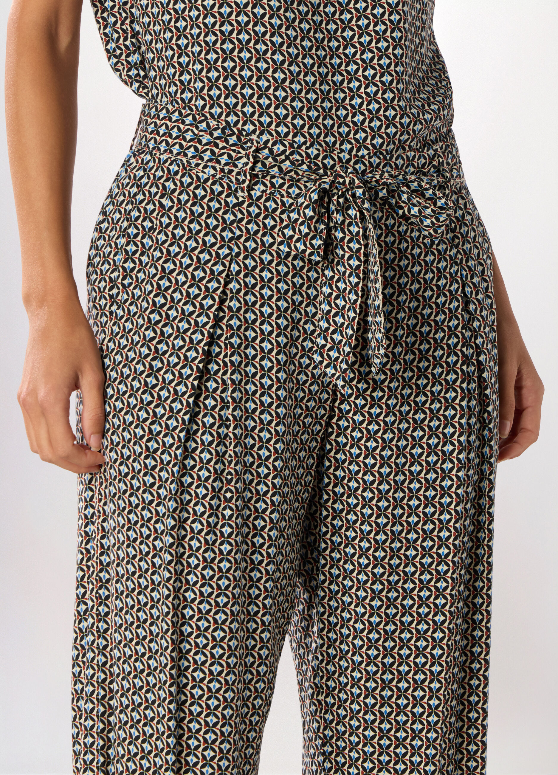 Pantaloni in pura viscosa donna_2