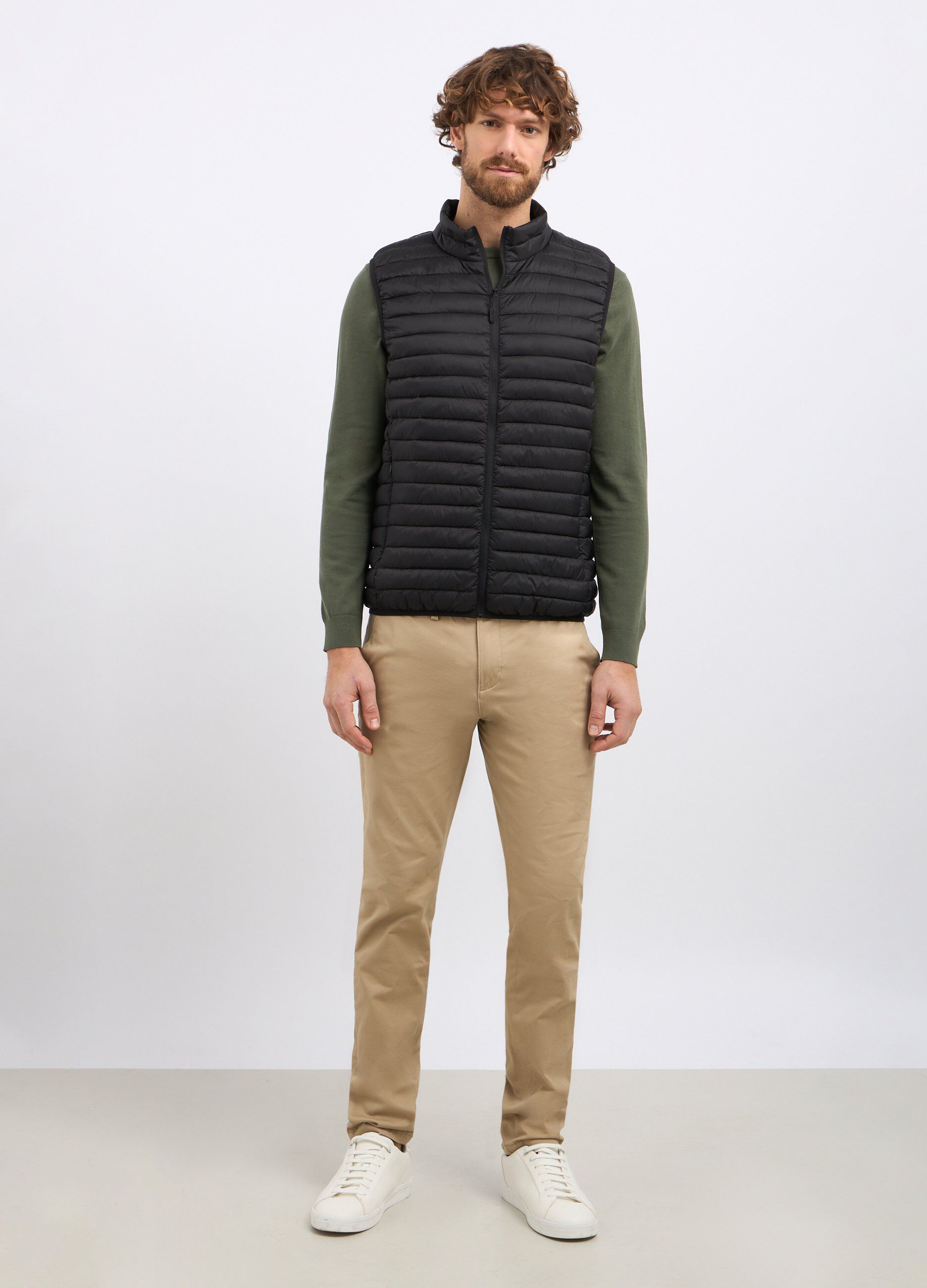 Gilet imbottito full zip uomo_0