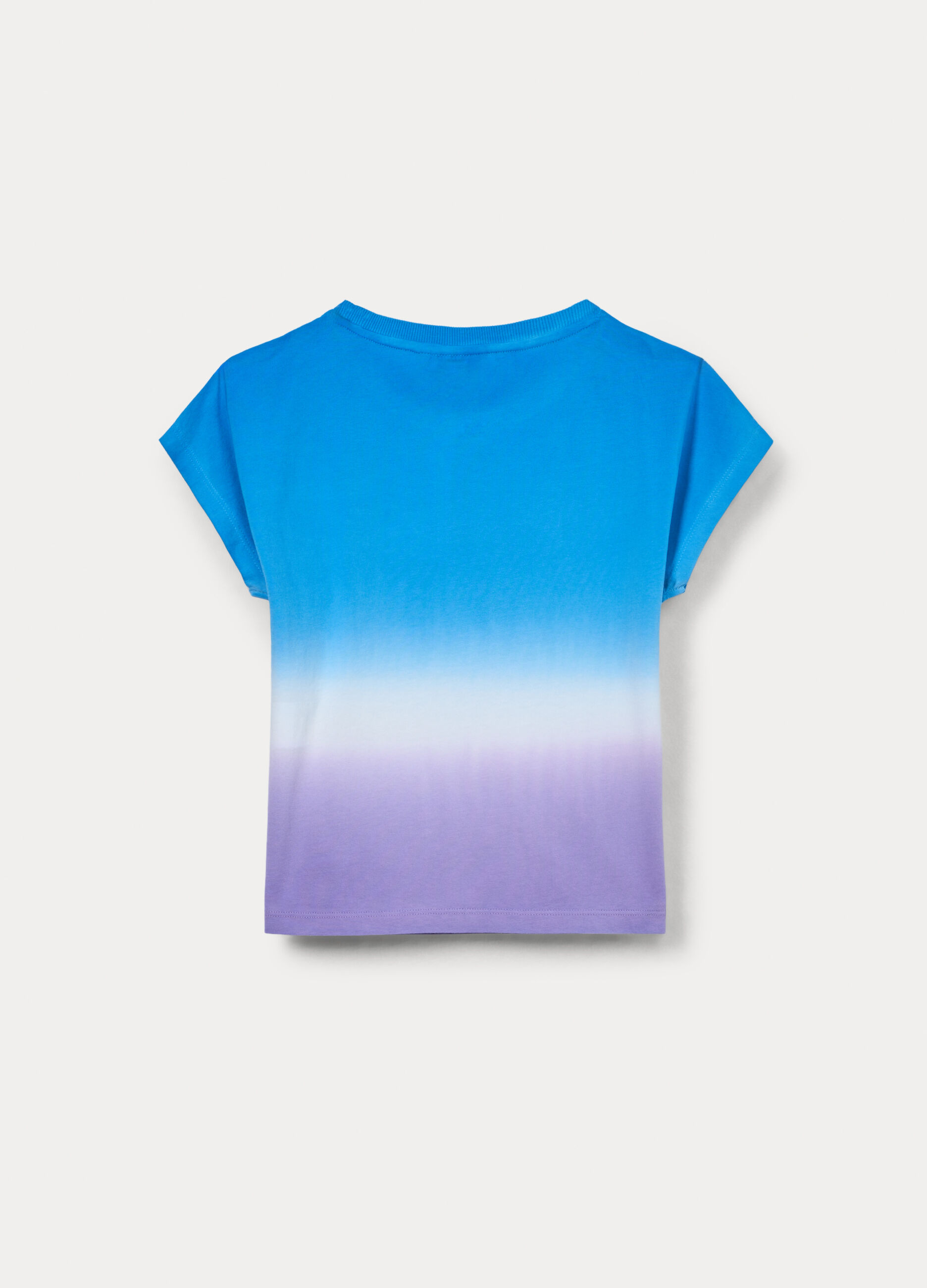 T-shirt in jersey di puro cotone ragazza_1