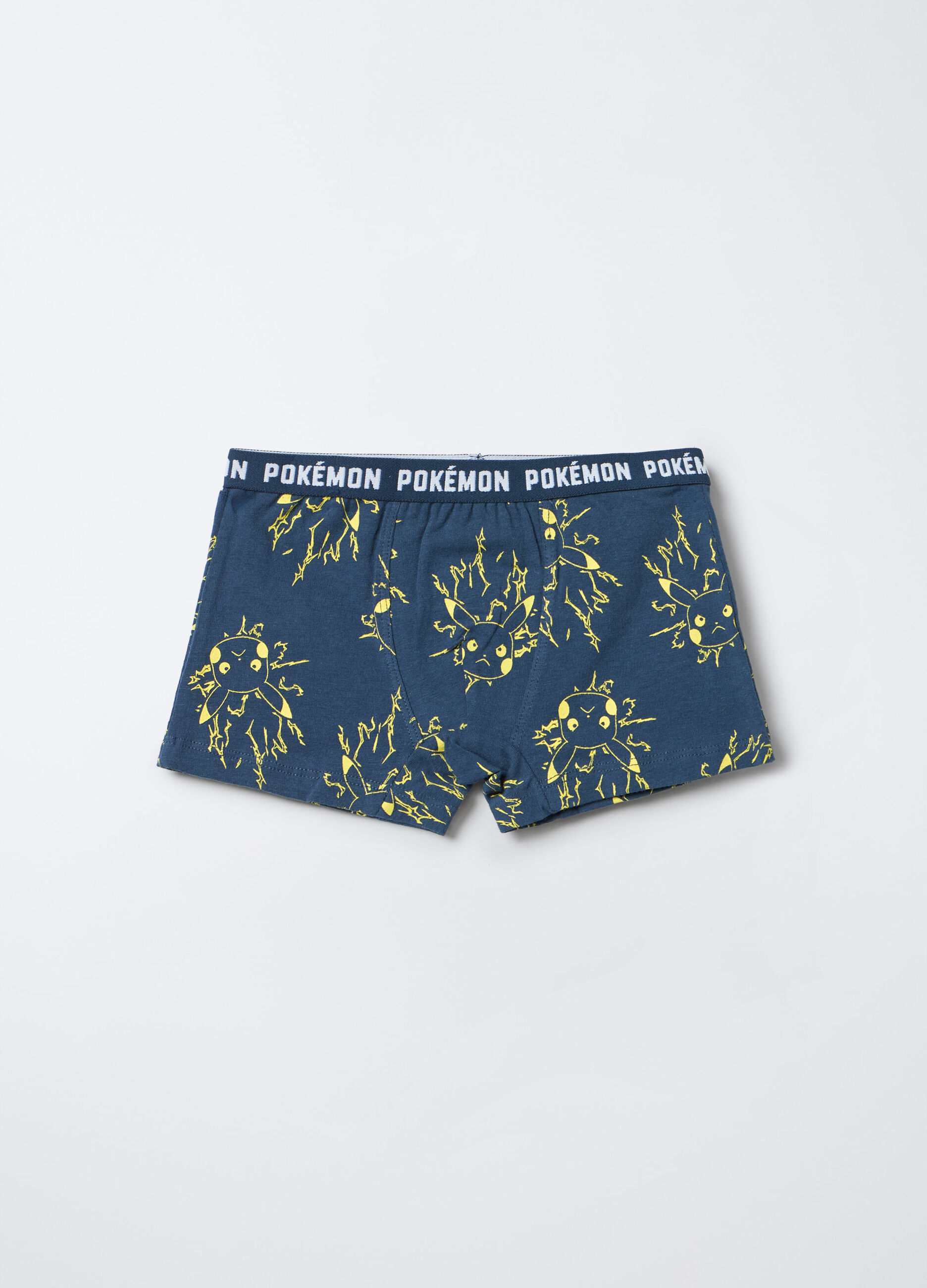Pack 3 boxer Pokemon in jersey di cotone stretch bambino_3
