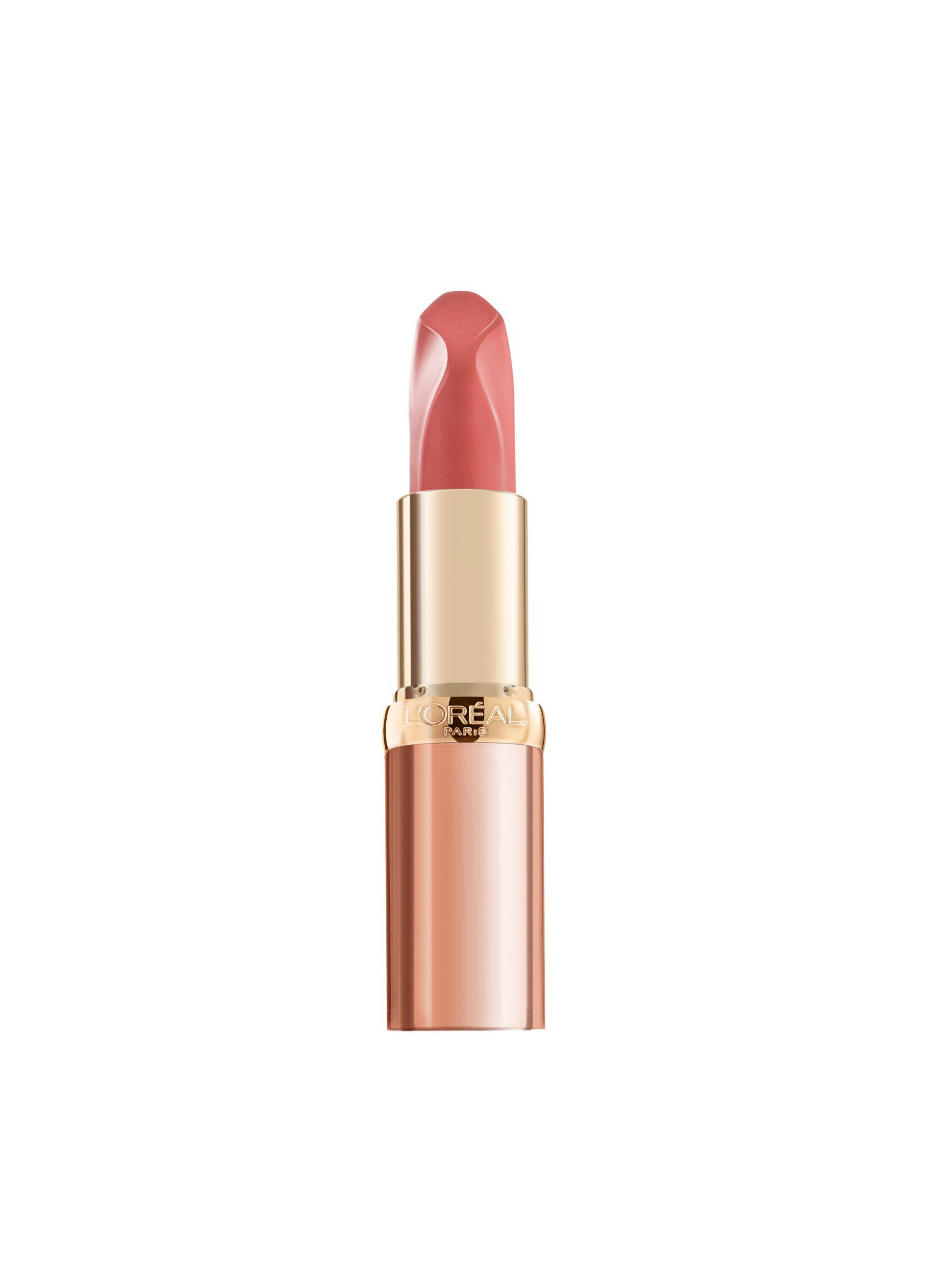L’Oréal Paris Rossetto Nude Color Riche Les Nus, Per labbra morbide e nutrite, Colore intenso, 181 Intense.