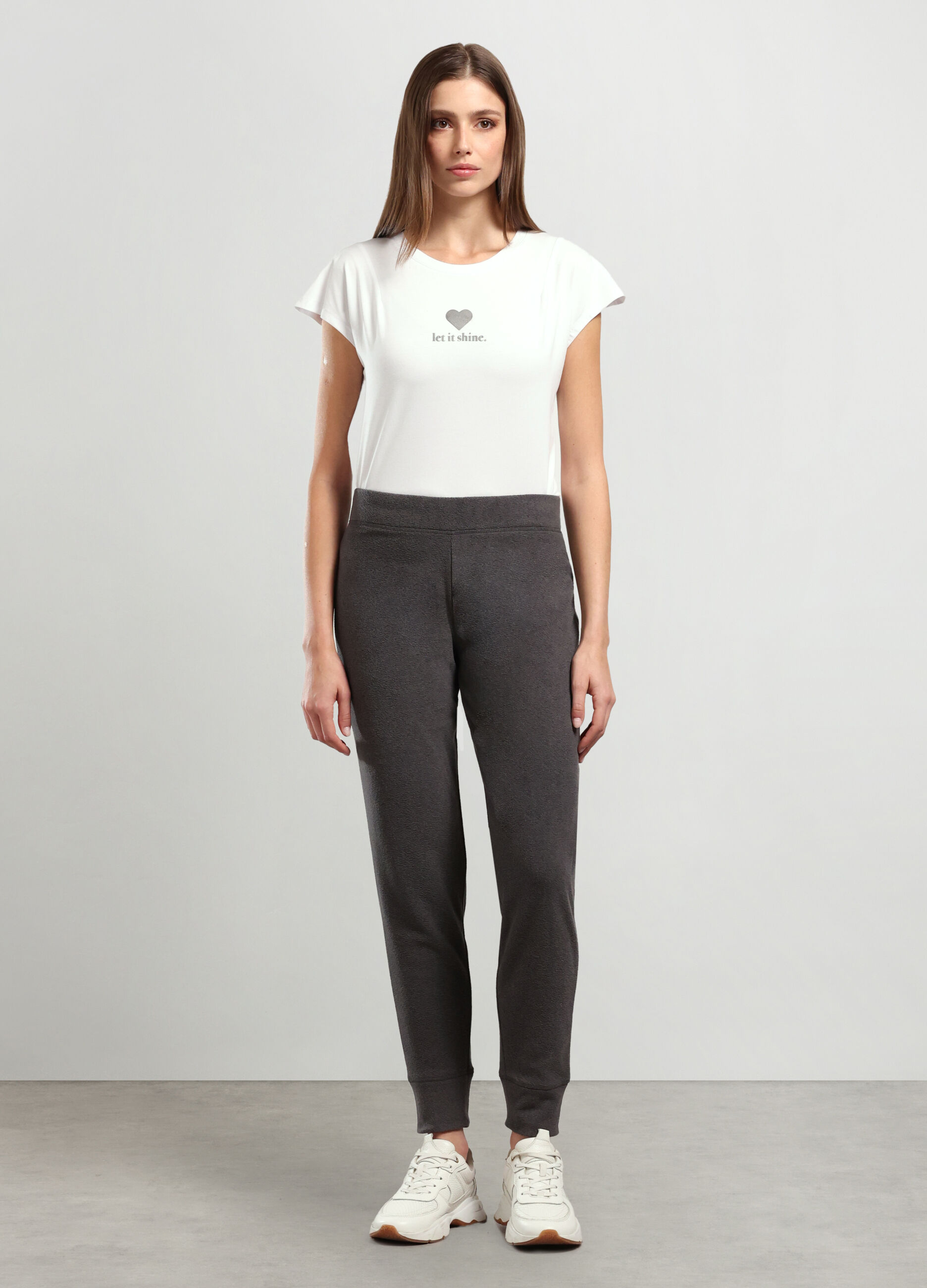 Leggings in pile donna_0