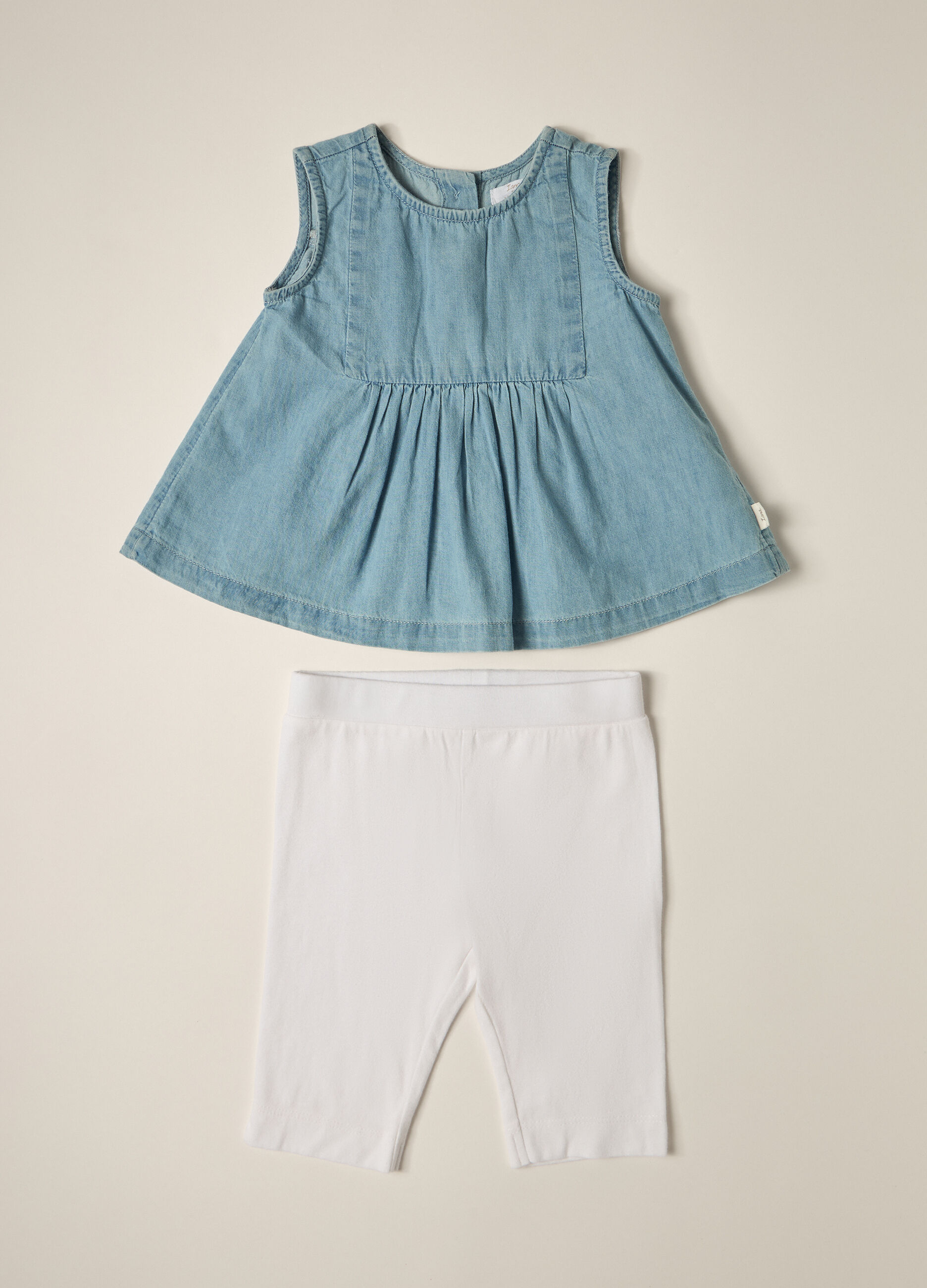 Jogging set in puro cotone IANA neonata_0