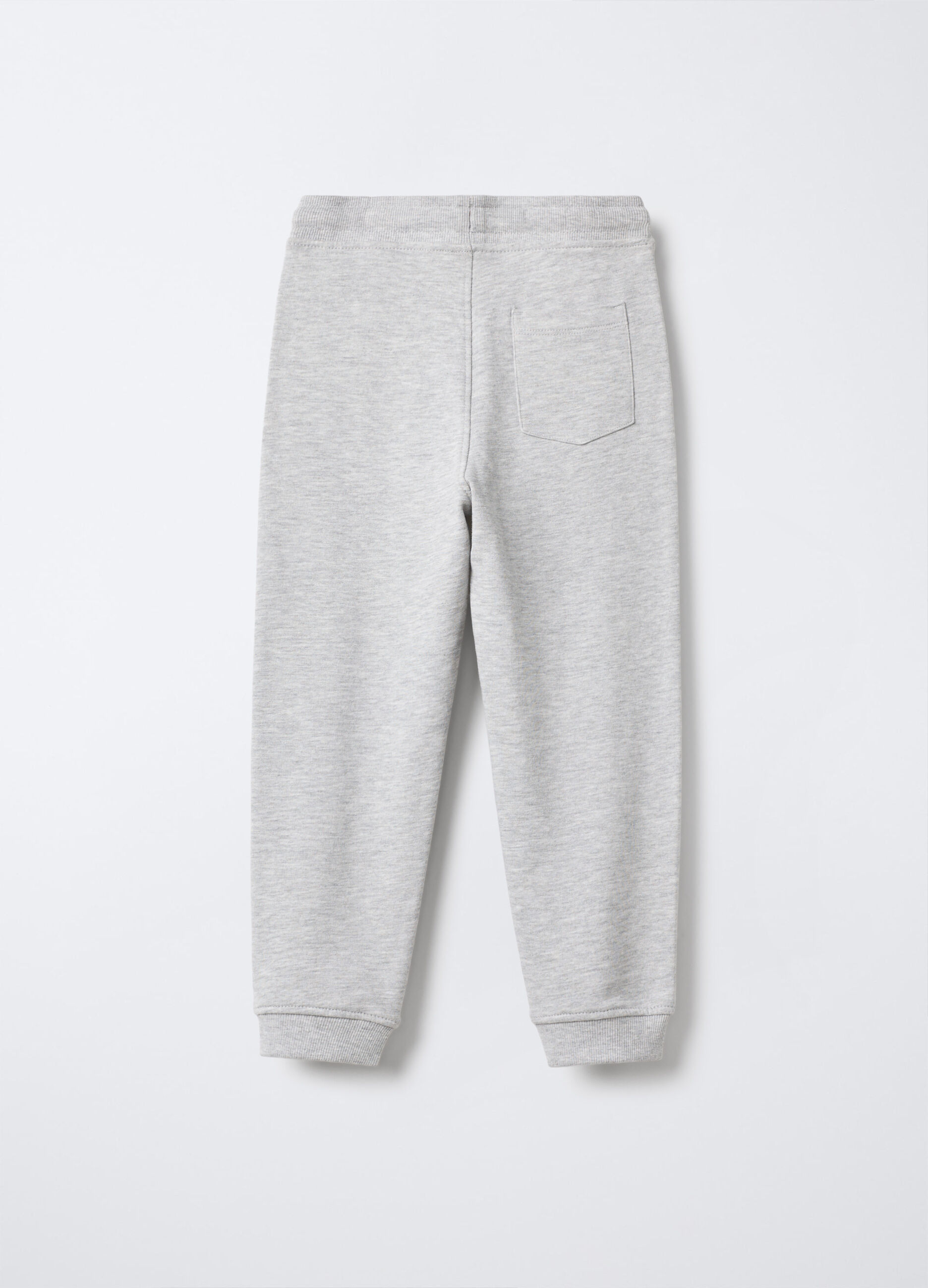 Jogger in puro cotone garzato Fit Regular bambino_1