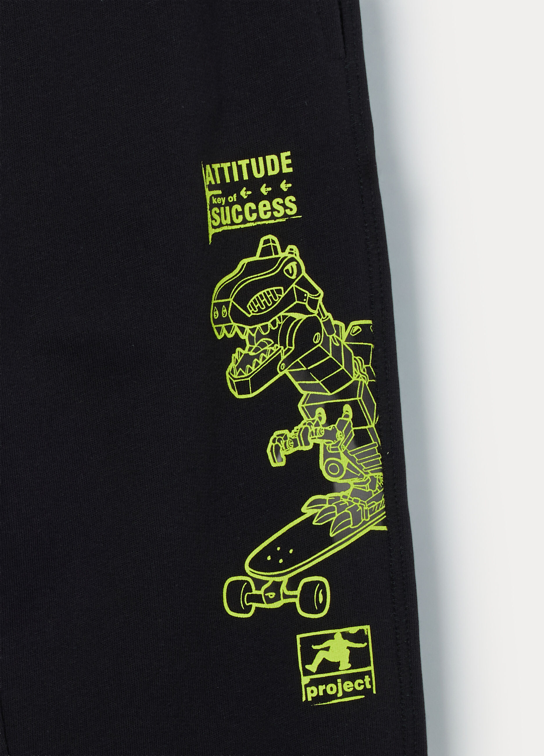 Jogger in french terry di puro cotone bambino_2