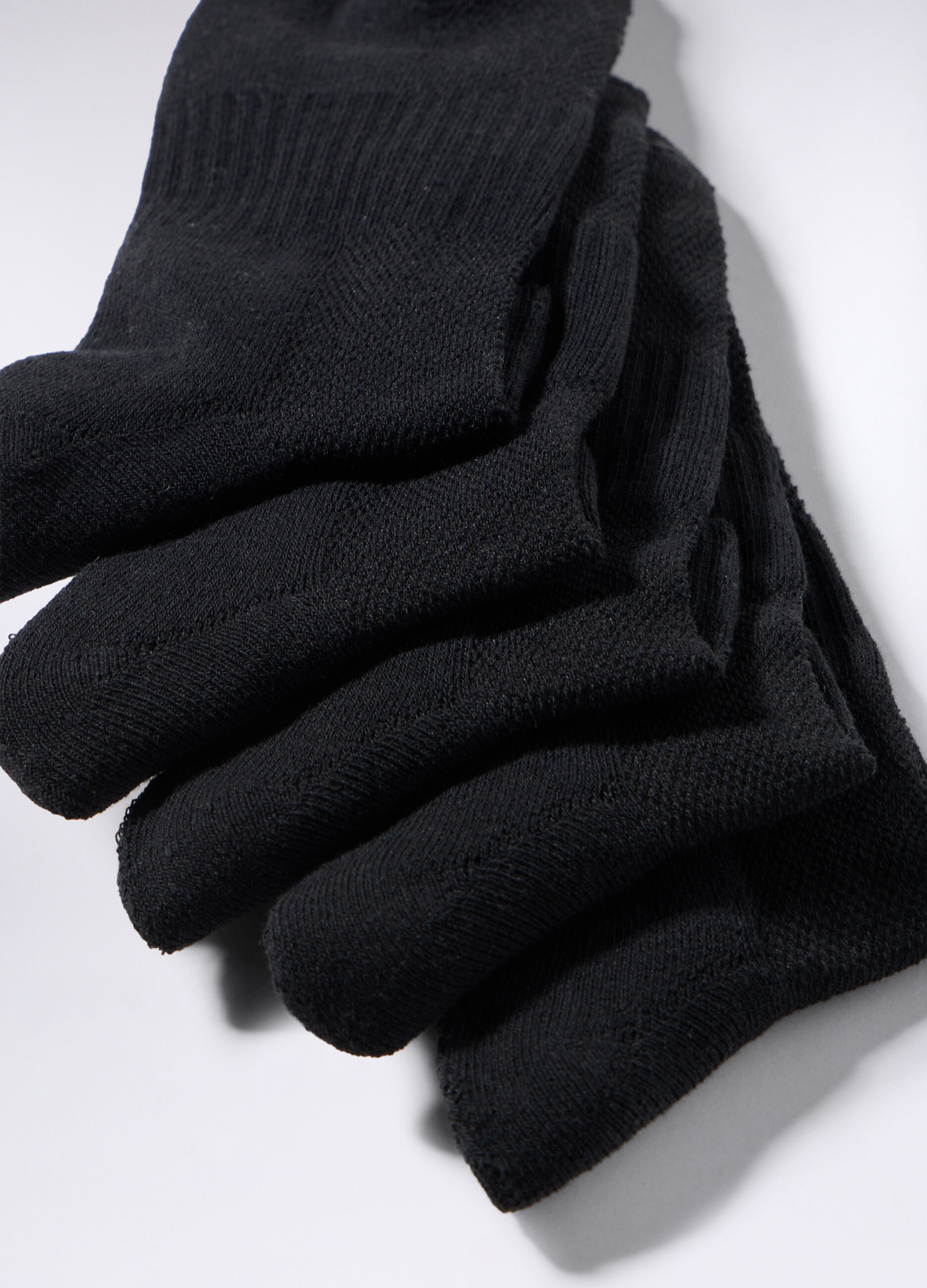 5 pack calzini alla caviglia in cotone stretch uomo