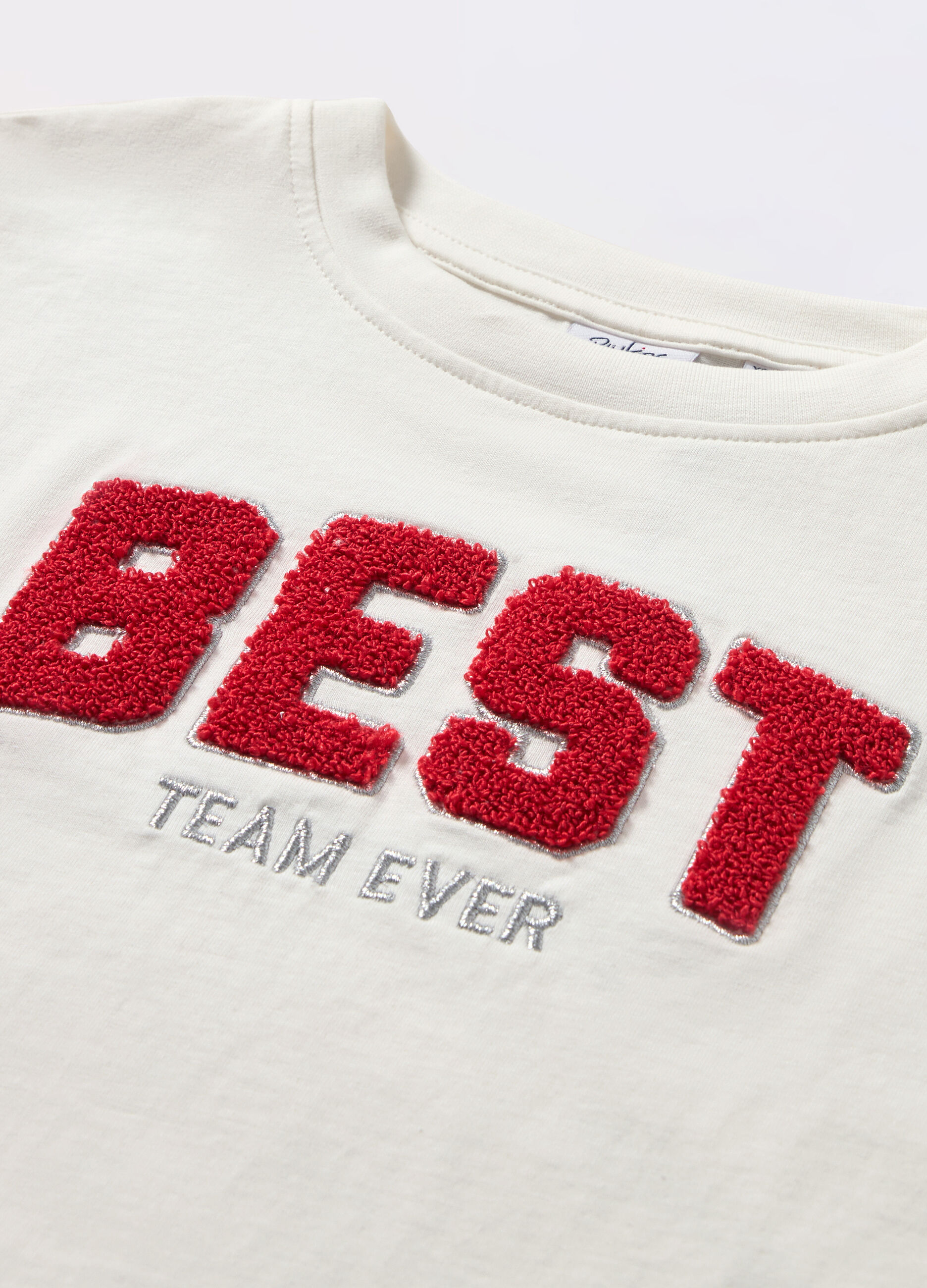 T-shirt in jersey di puro cotone ragazza_1