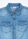 Camicia in denim di puro cotone bambino_2