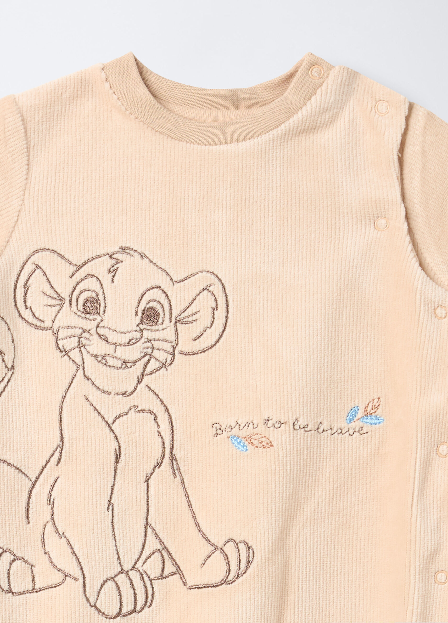 Tutina Disney misto cotone velour neonato_2