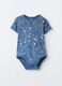 Body in costina di puro cotone _0