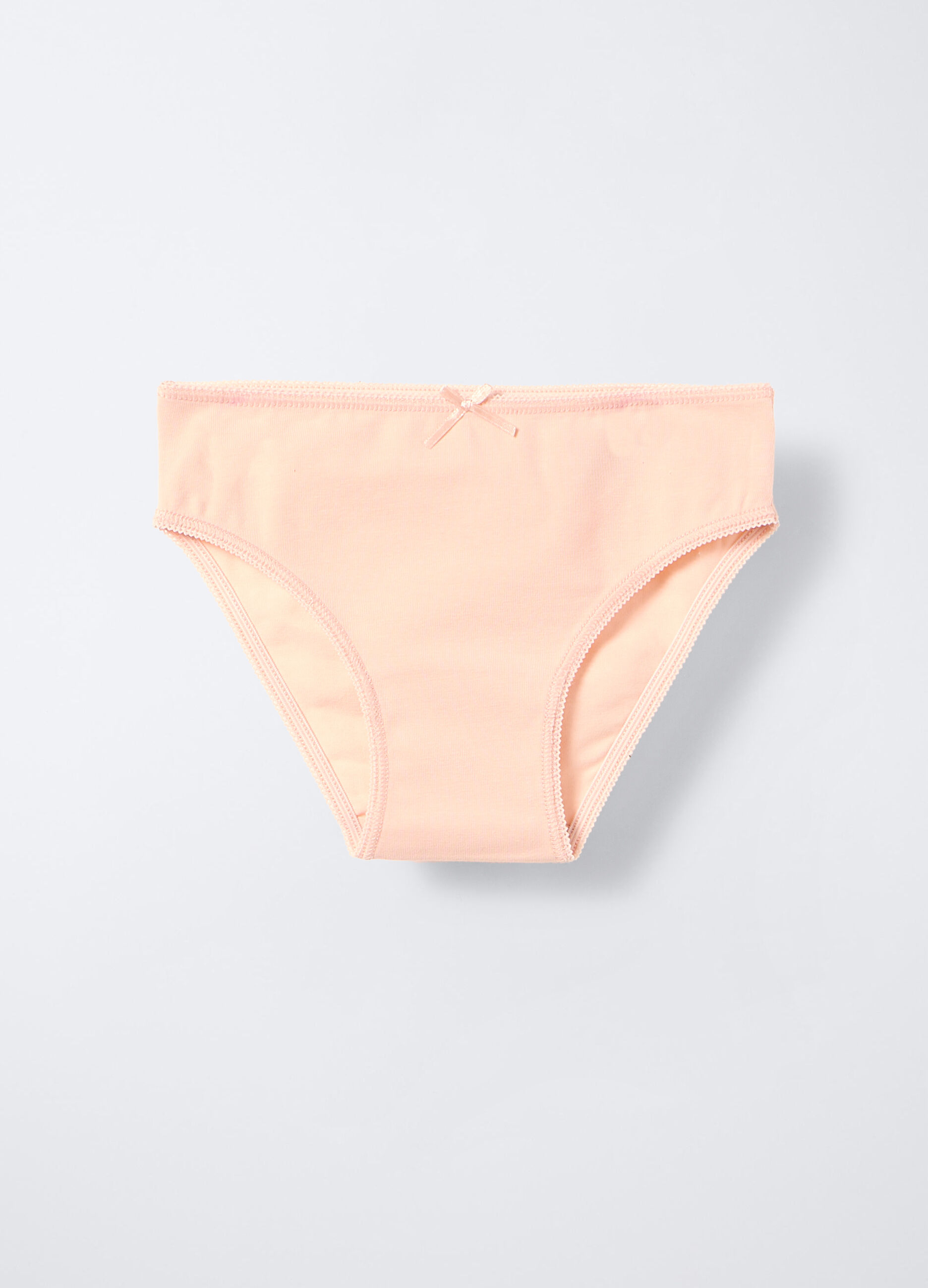 Pack 5 slip in jersey di cotone stretch bambina_2