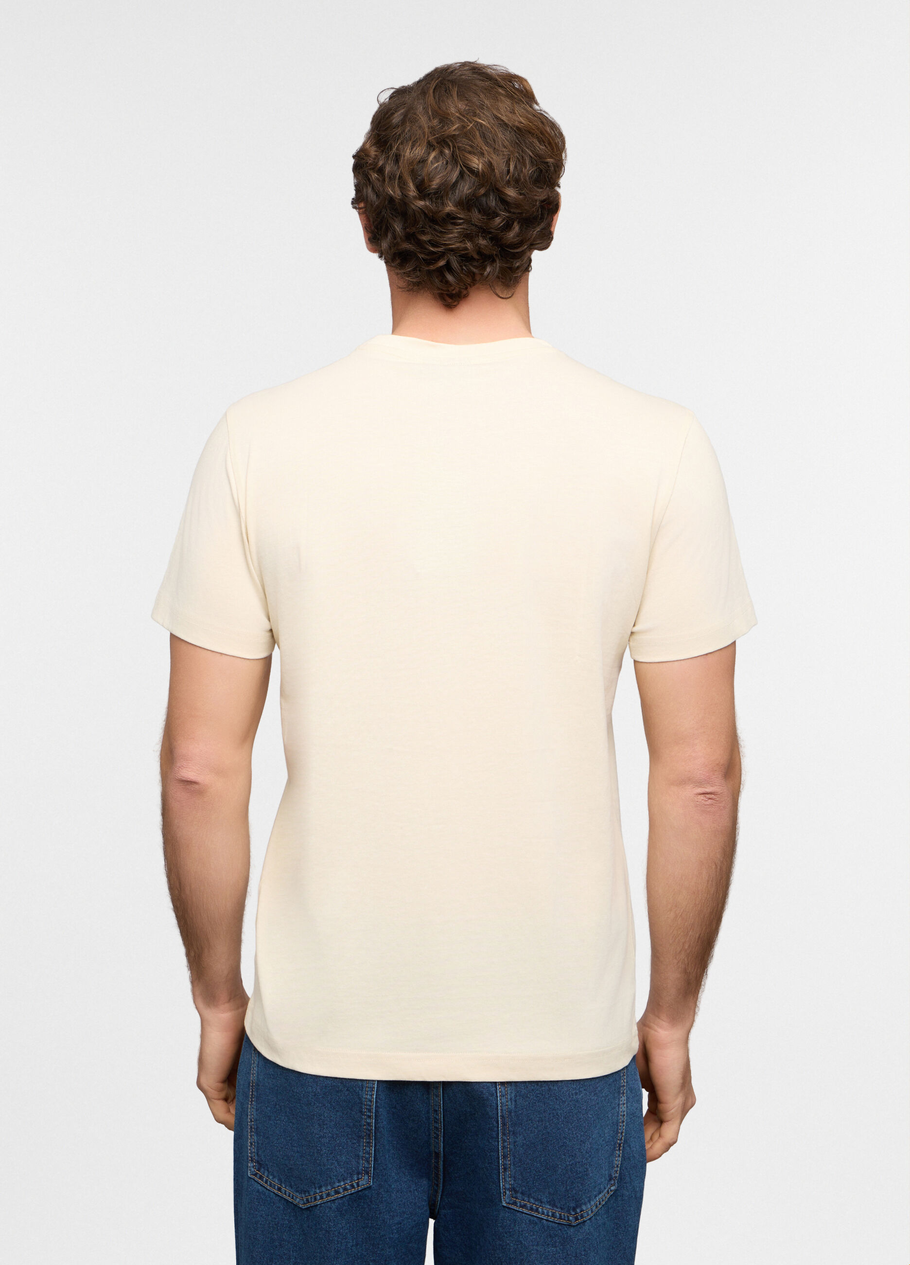 T-shirt girocollo con stampa Sakamoto Days uomo_1