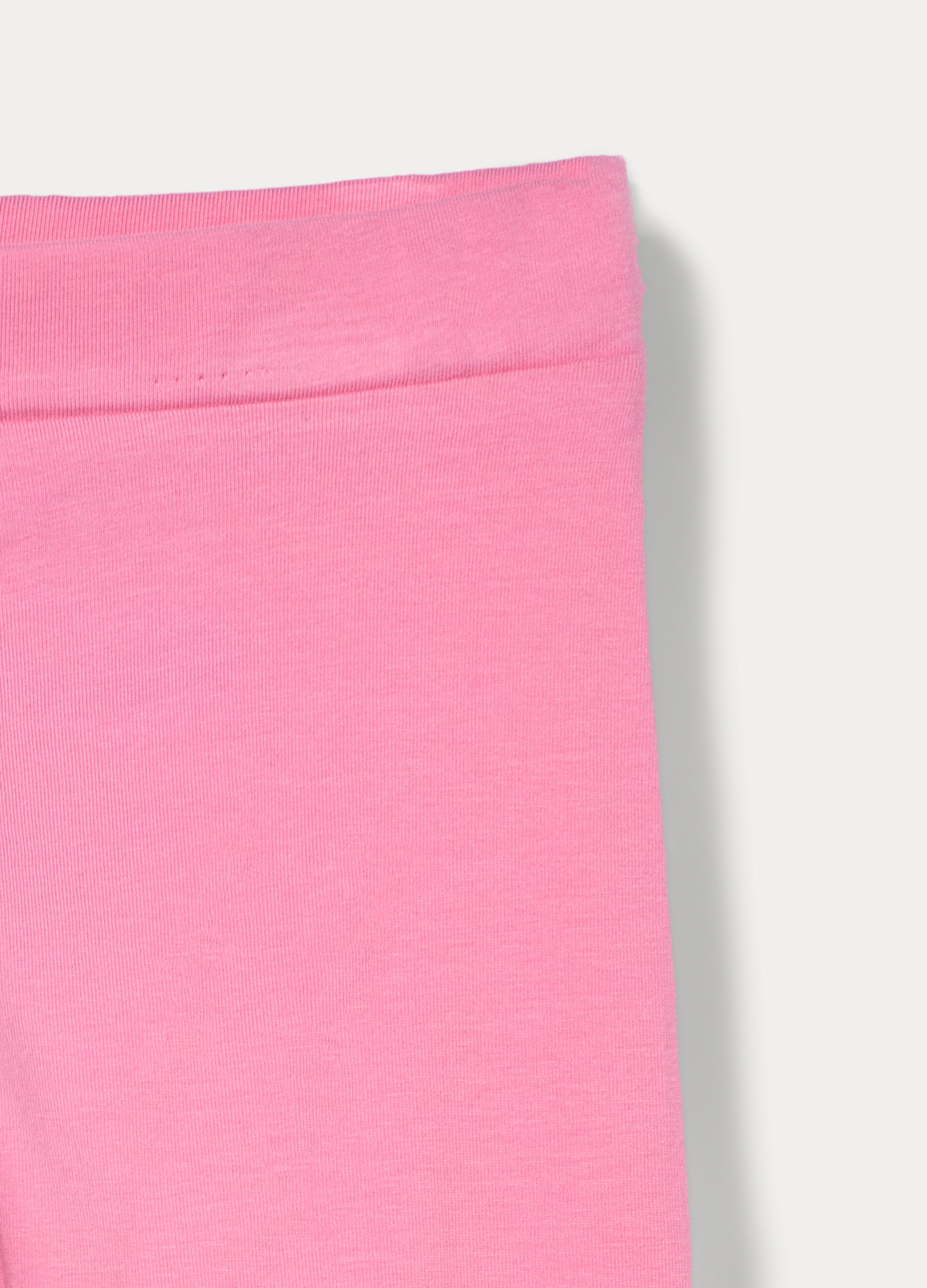 Pack 2 leggings fit slim in jersey di cotone stretch bambina_2