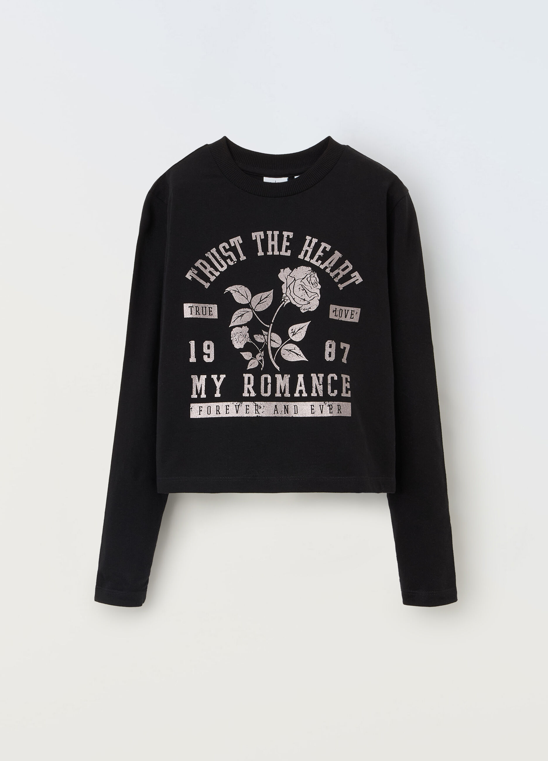 T-shirt in puro cotone ragazza_0