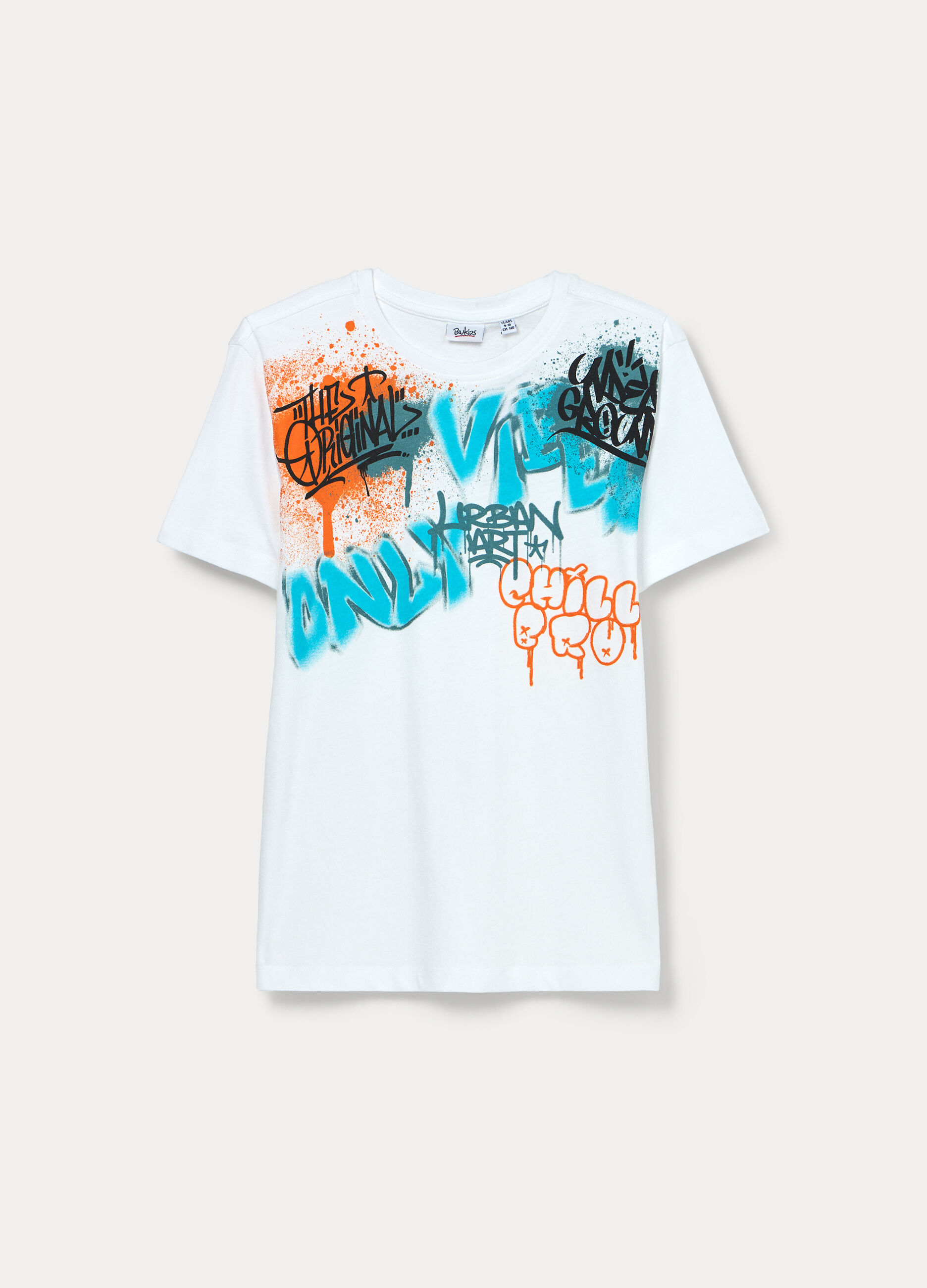 T-shirt in jersey di puro cotone ragazzo_0