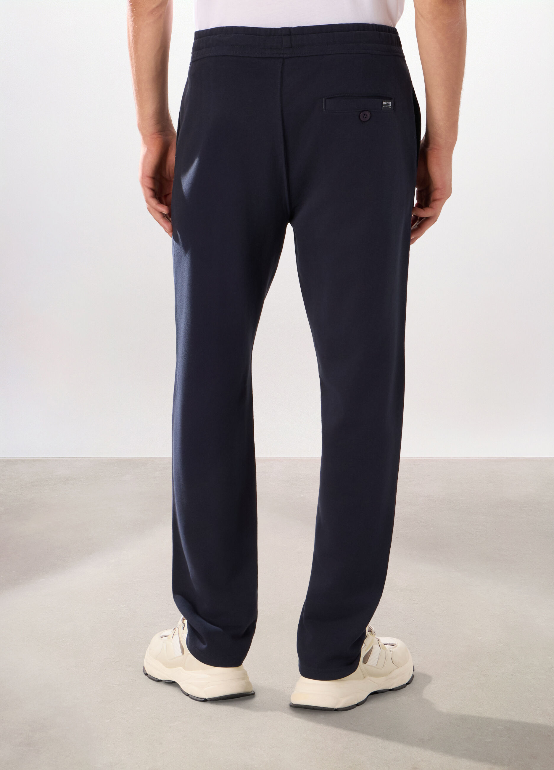 Jogger in puro cotone uomo_1
