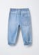 Jogger in denim Fit comfort in puro cotone bimbo_1