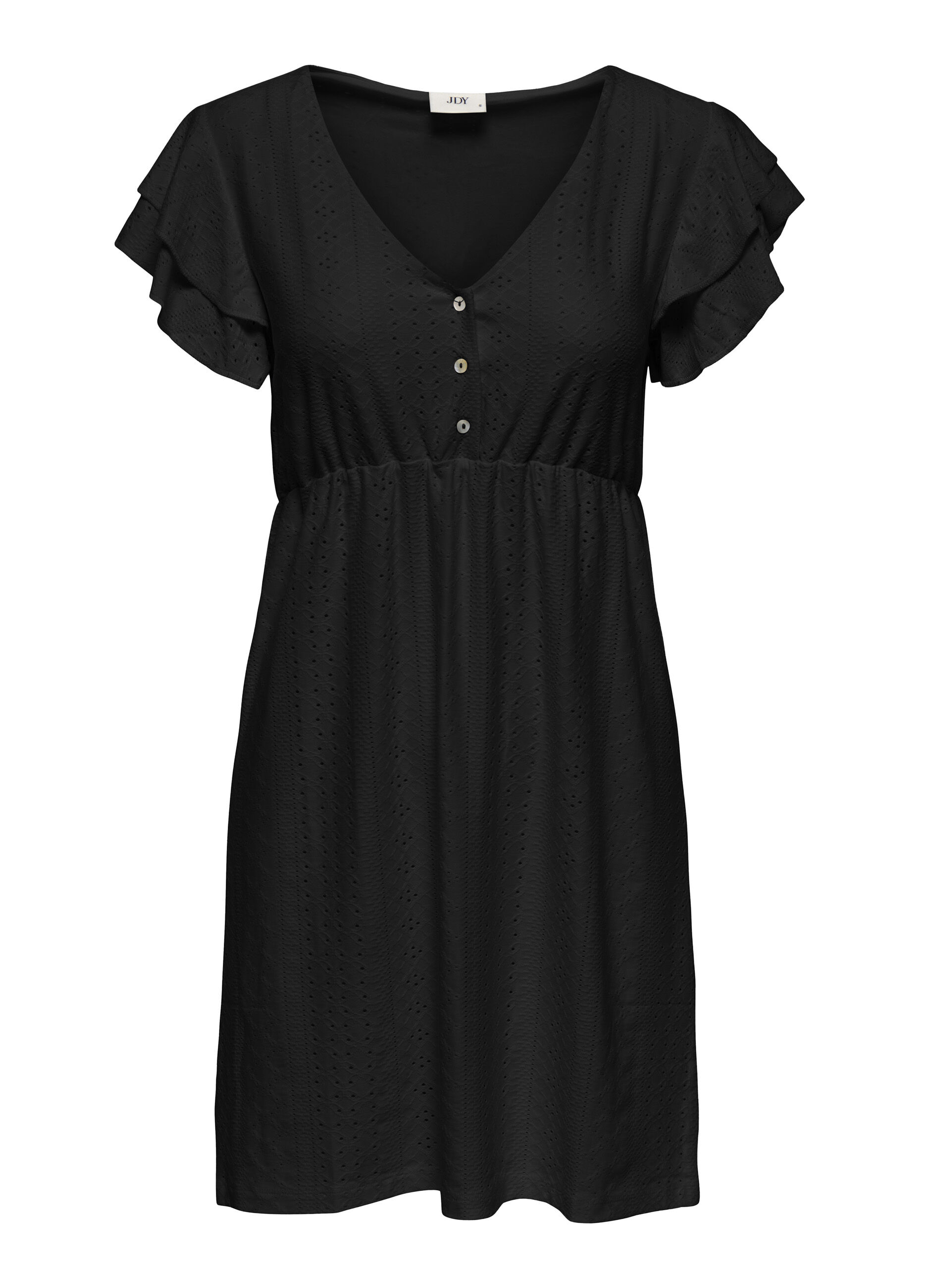 Vestito corto con scollo a V_0