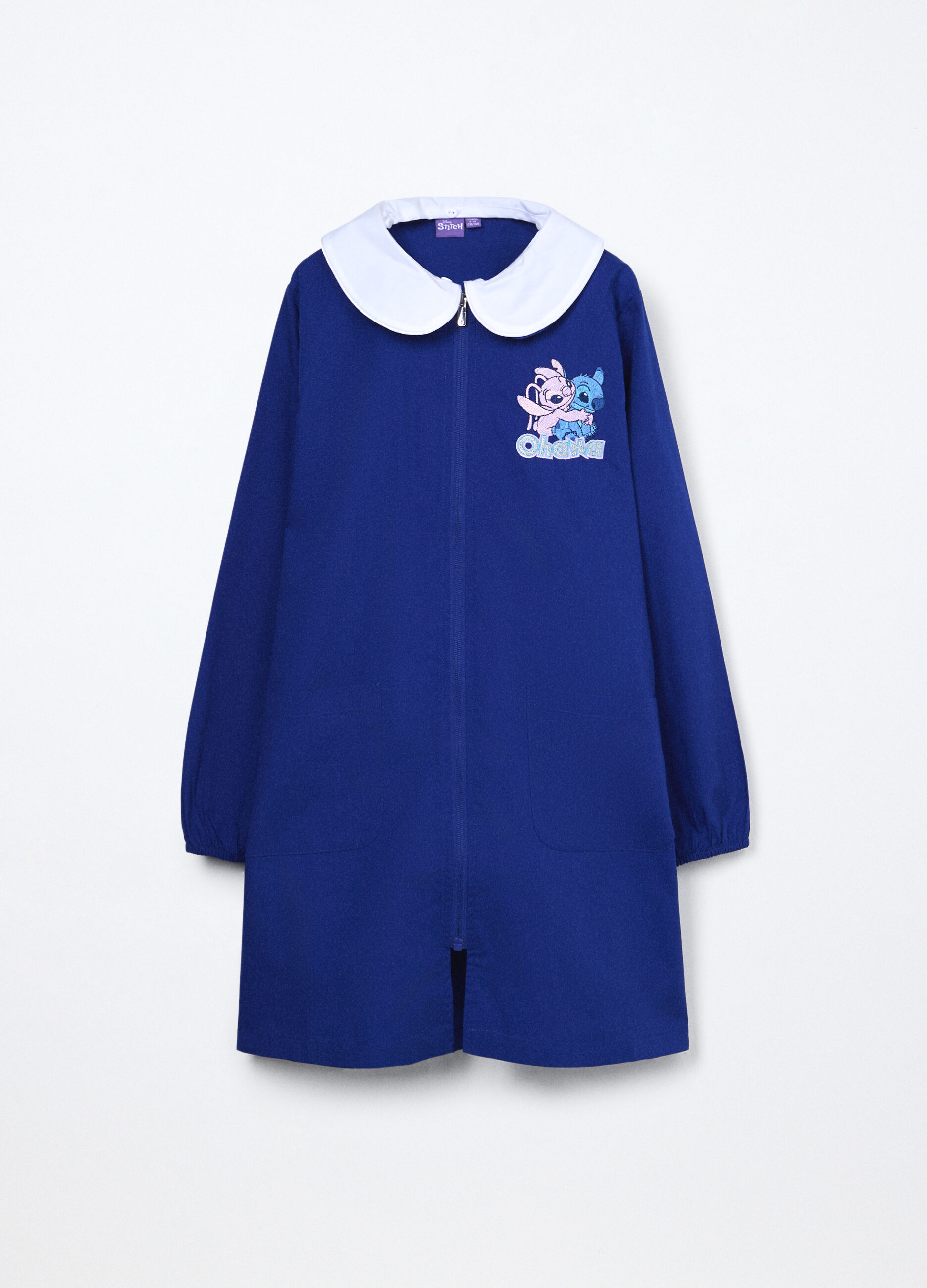 Grembiule in misto cotone bambina_0