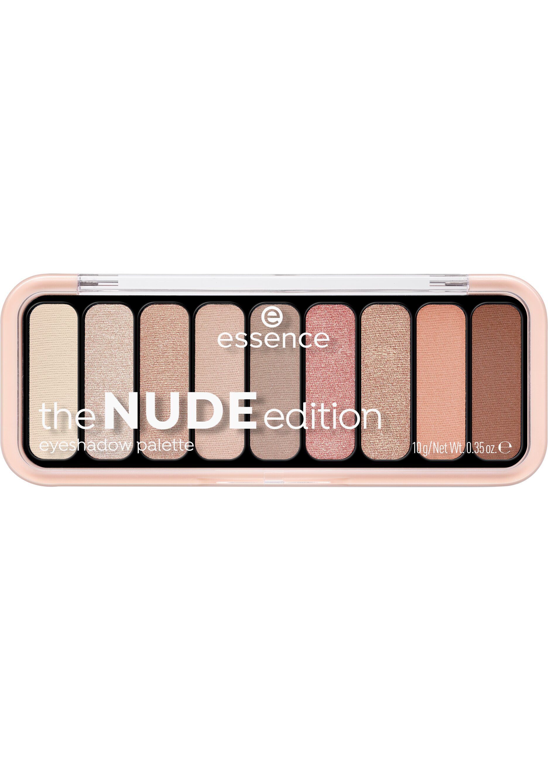 Essence THE NUDE edition palette ombretti 10