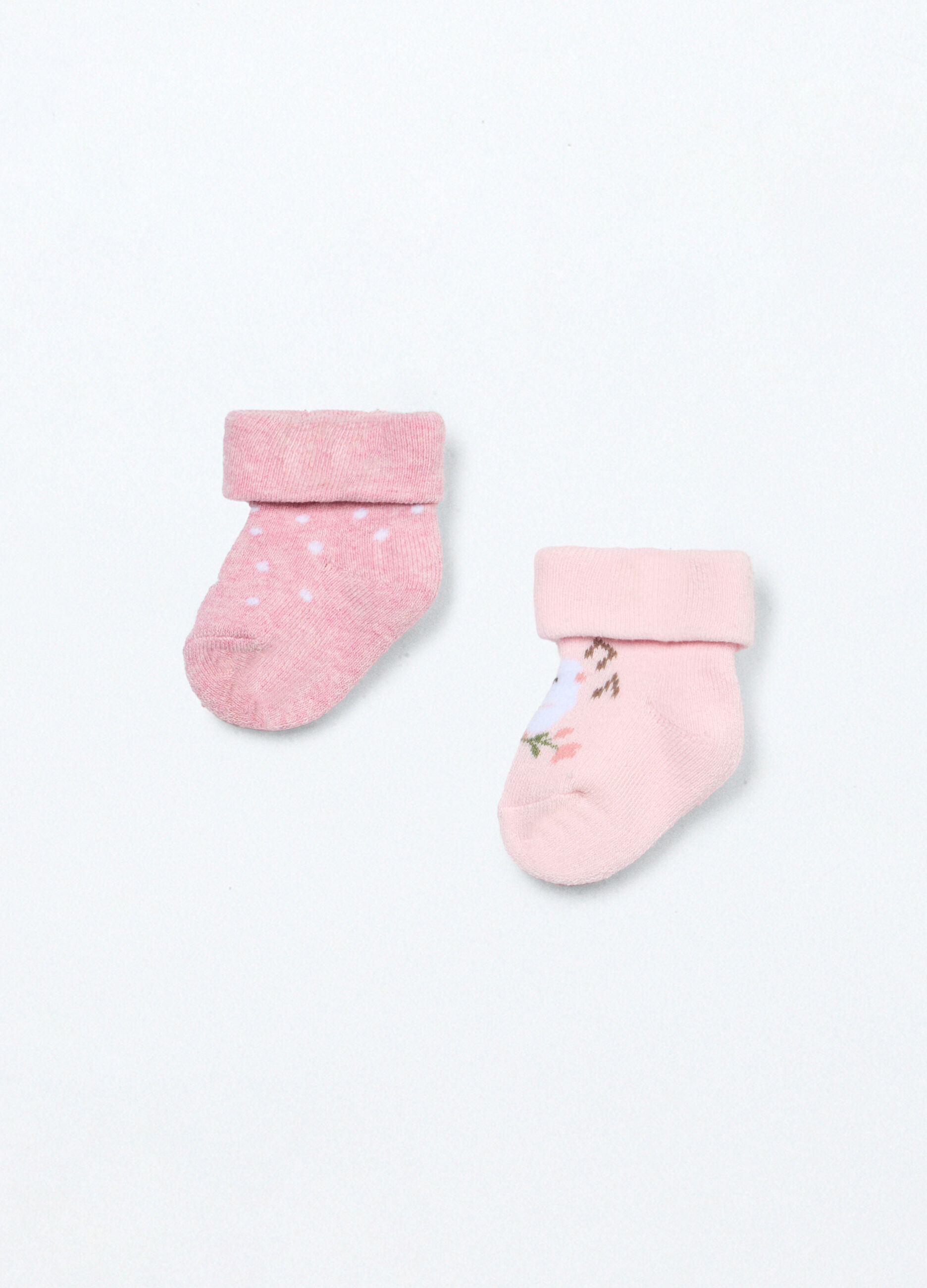 Pack 2 calze in spugna misto cotone_1