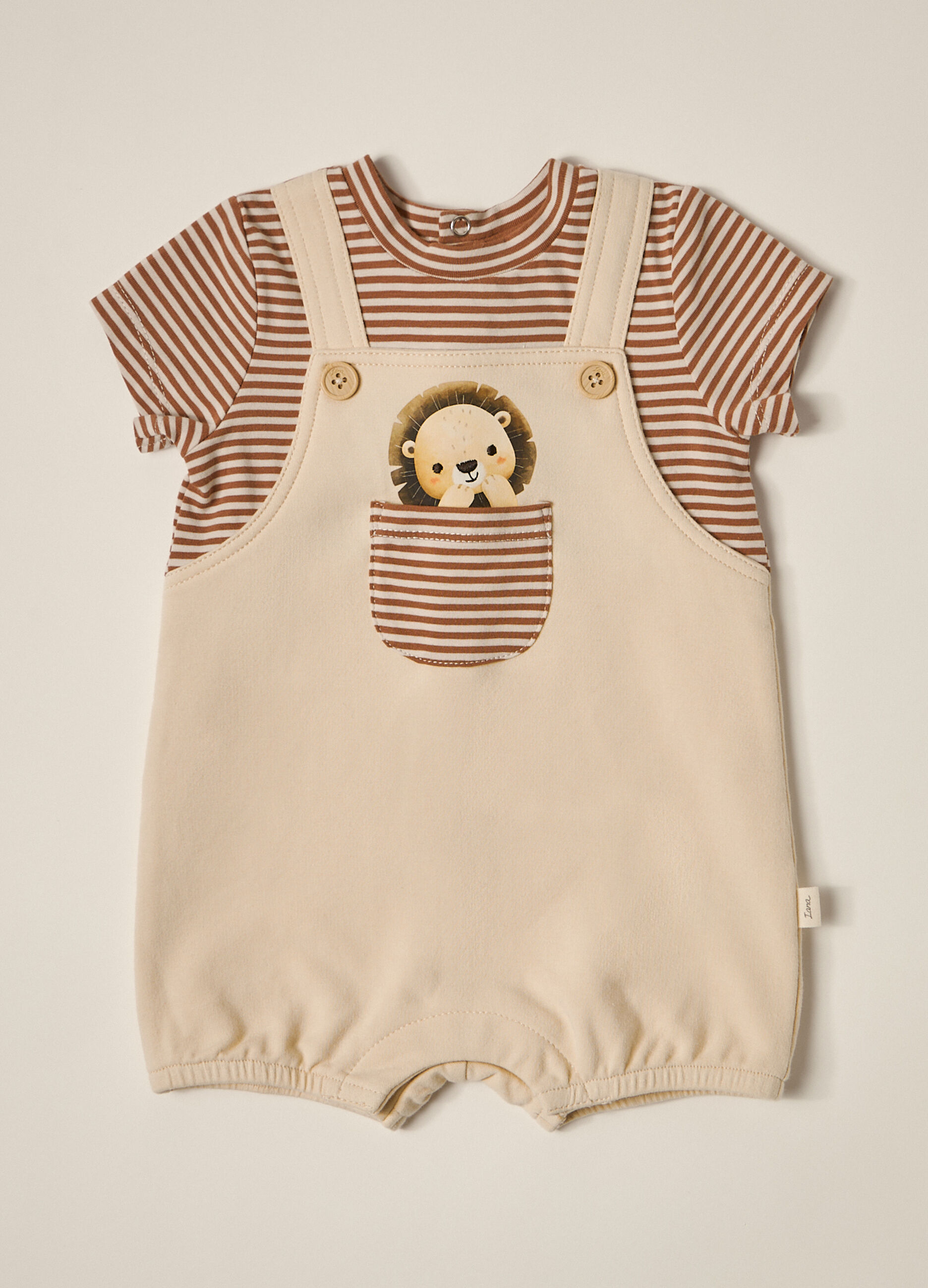 Tutina in cotone stretch IANA neonata_0