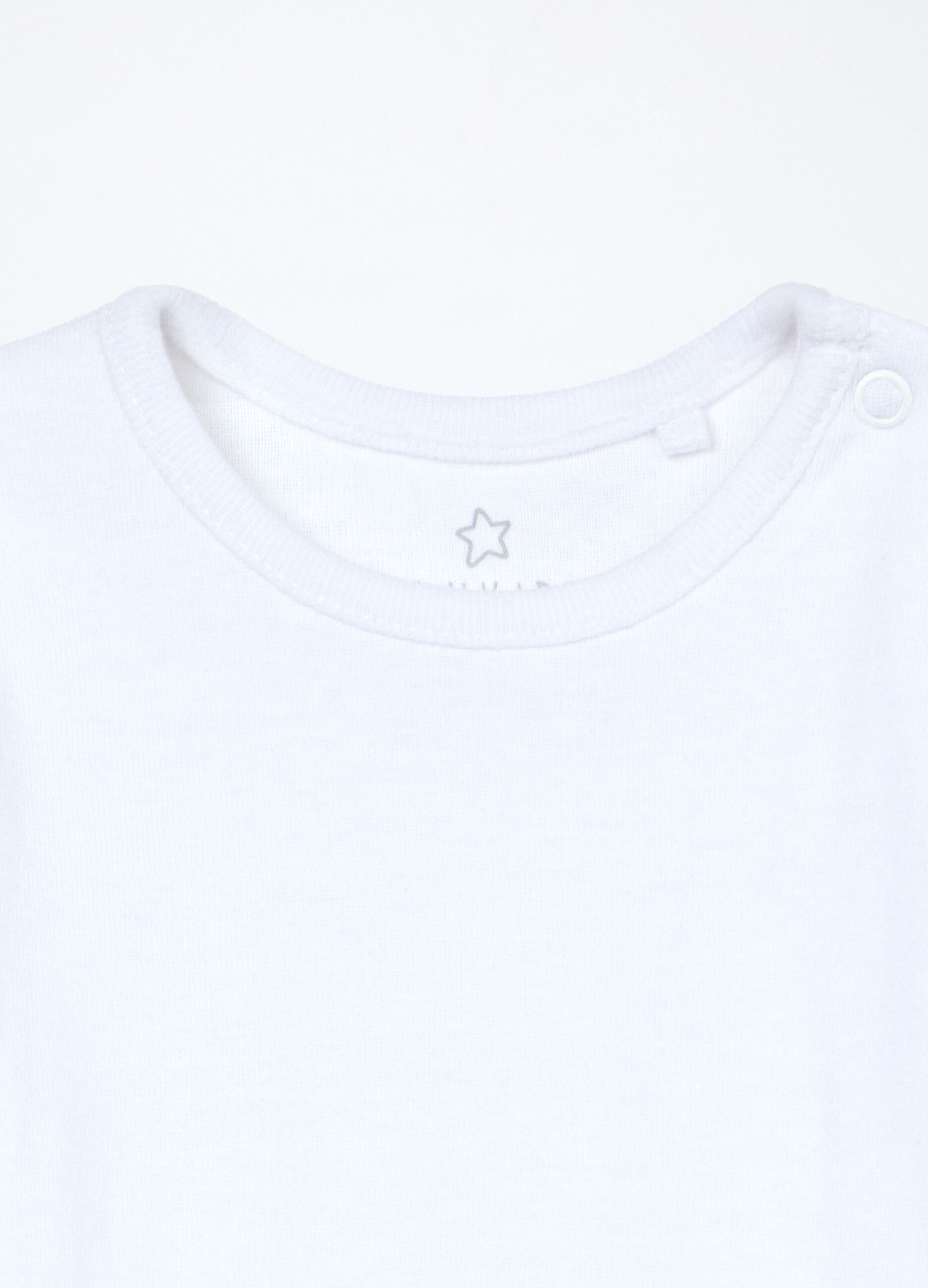 Pack 3 body in costina di puro cotone neonata