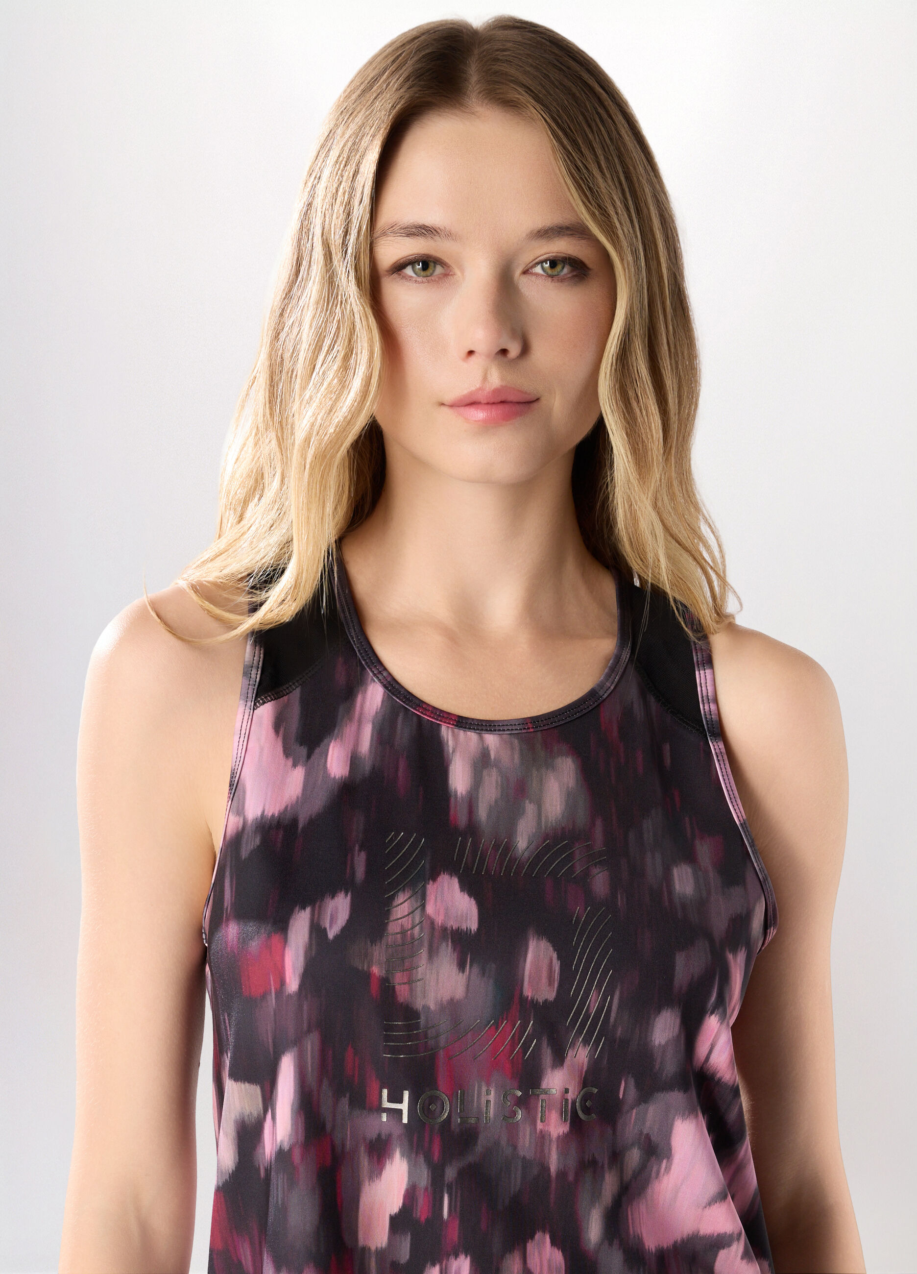 Top in jersey stretch Holistic Fitness donna_2