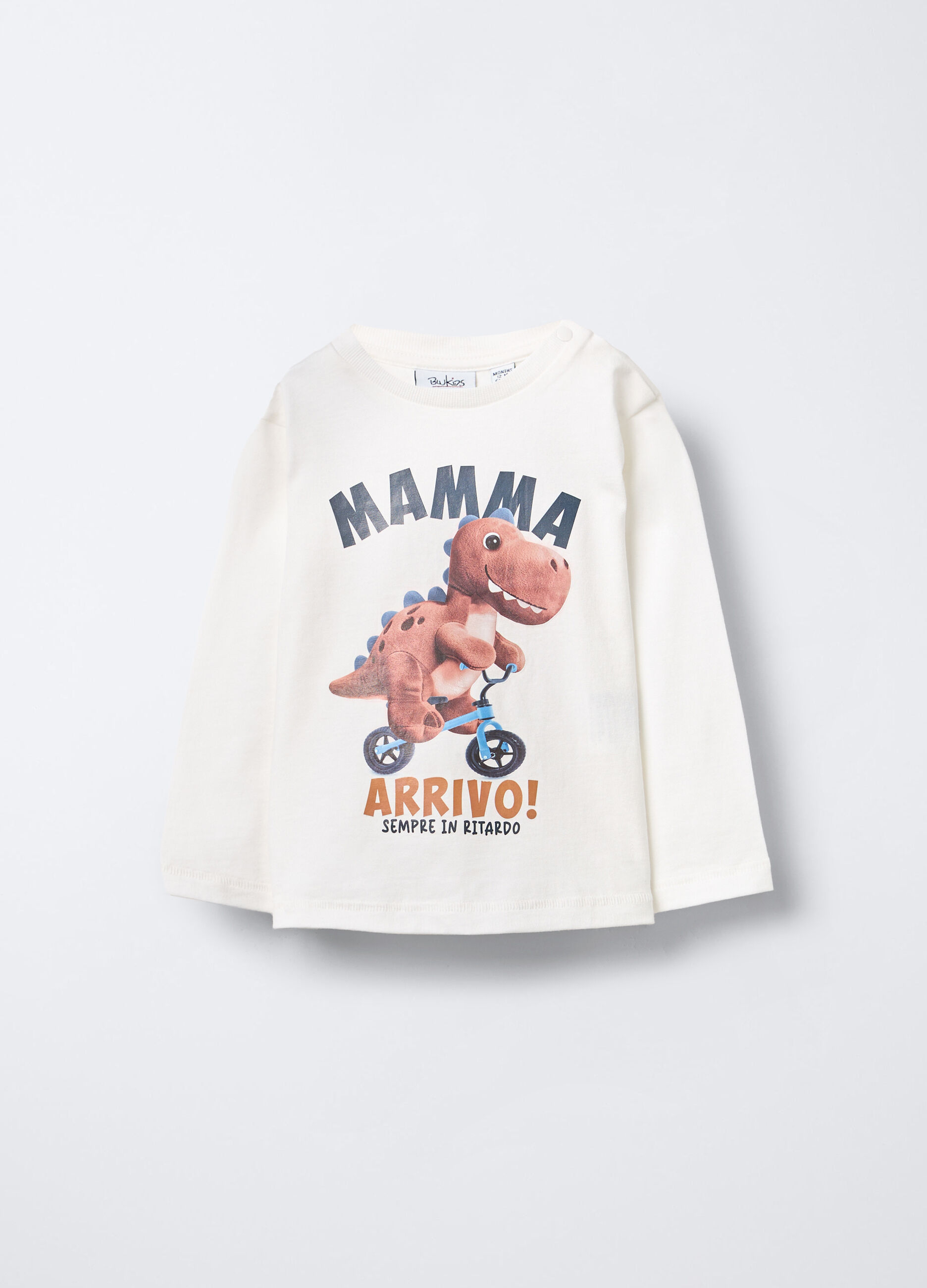 T-shirt in jersey di puro cotone bimbo_0