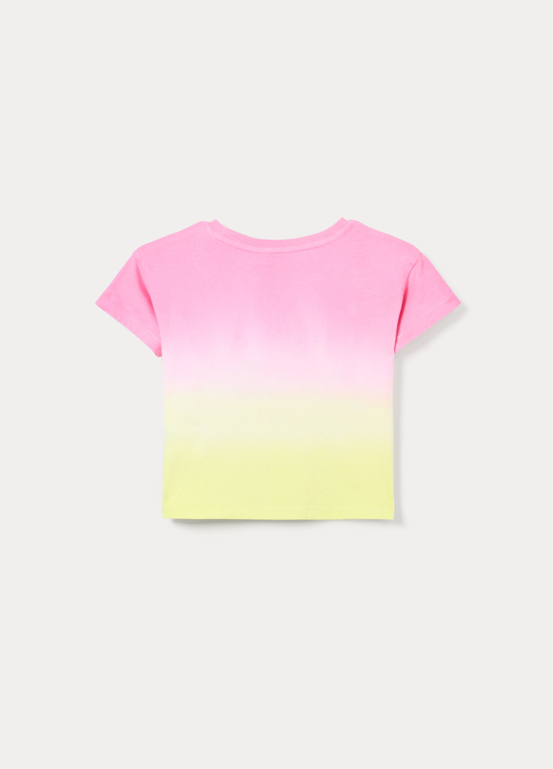 T-shirt girocollo Disney in jersey di puro cotone bambina_1