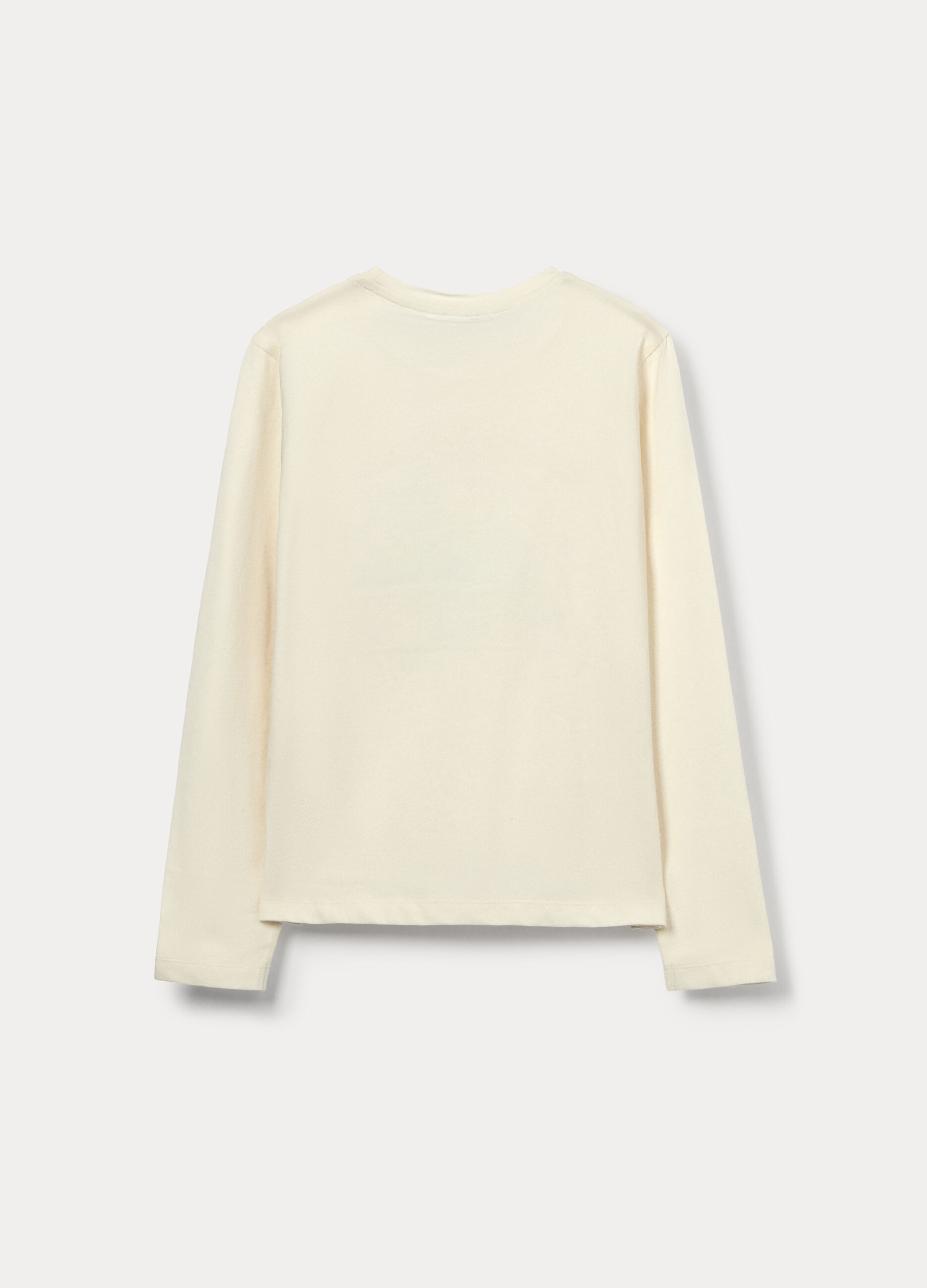 T-shirt Hello Kitty in jersey di cotone stretch bambina_1