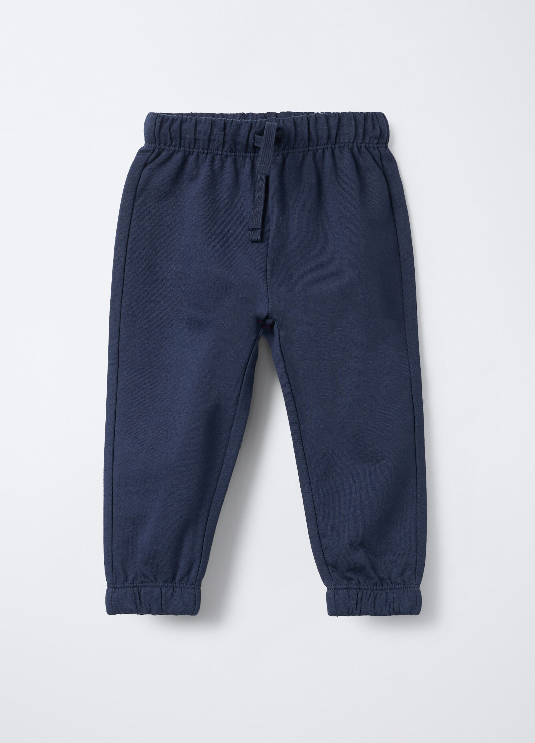Jogger in puro cotone garzato Comfort Fit bimbo_0