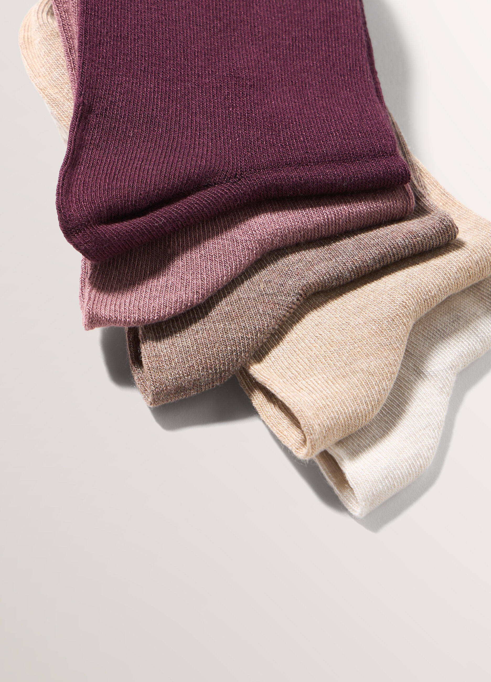Pack 5 calze misto viscosa stretch donna_1
